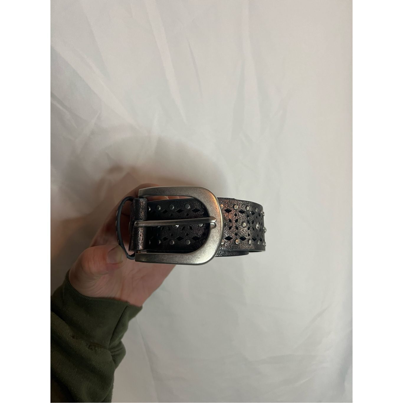 BKE BKE Woman’s Belt Color “Pew” Size Large Size ONE SIZE - 8 Thumbnail