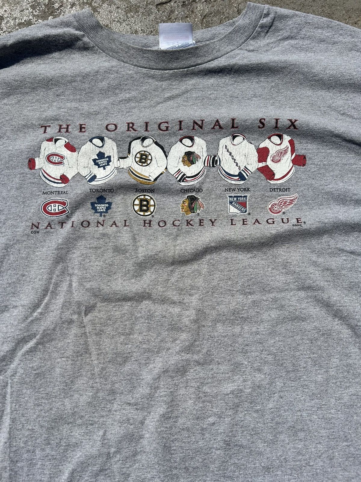 NHL NHL original 6 tee Size US XXL / EU 58 / 5 - 2 Thumbnail