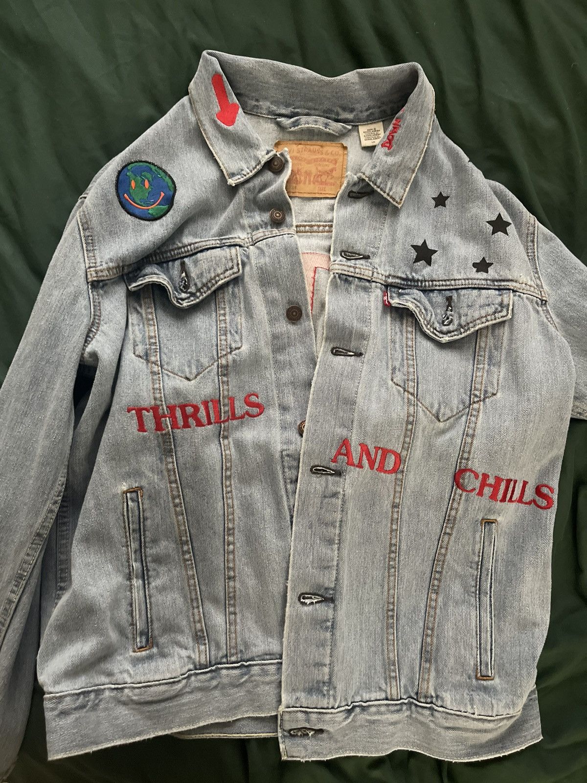 Travis scott hotsell jeans jacket