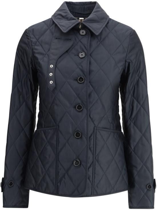 Burberry BURBERRY Women Jackets 8100658 A1177 Blue Size XL / US 12-14 / IT 48-50 - 1 Thumbnail