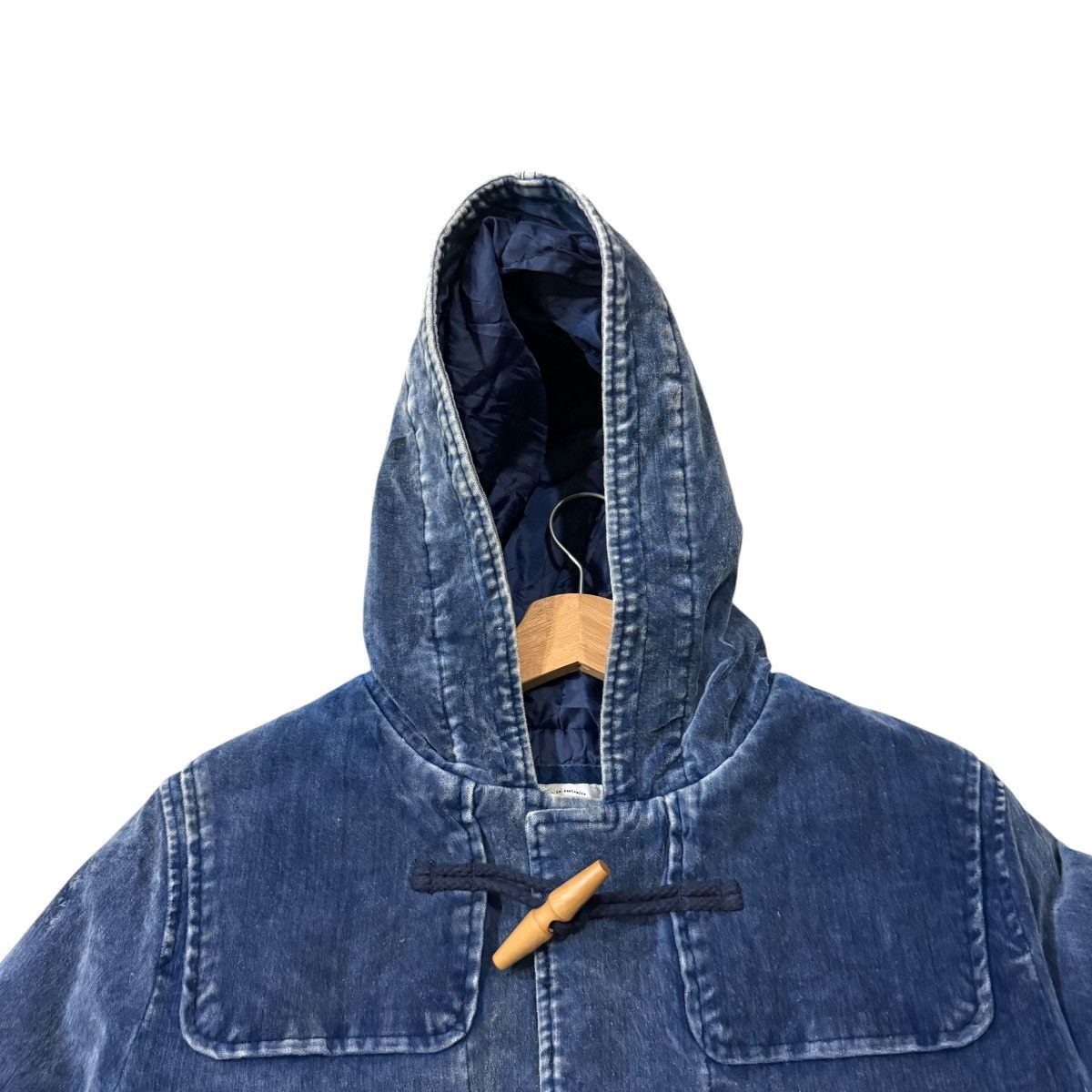 Billabong Vintage Billabong Duffle Coat Velvet Hoodie Jacket Size US M / EU 48-50 / 2 - 6 Thumbnail