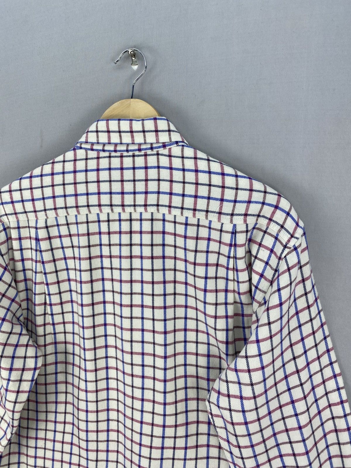 Hush Puppies Hush Puppies Flannel Grid Check Shirt Button Up Size US M / EU 48-50 / 2 - 5 Thumbnail