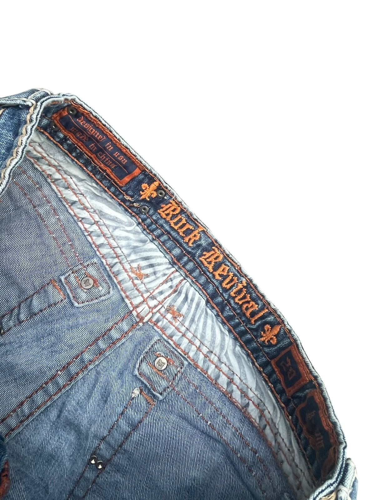 Rock Revival Rock Revival Penny Bootcut Distresed Jeans Size 30" / US 8 / IT 44 - 8 Thumbnail