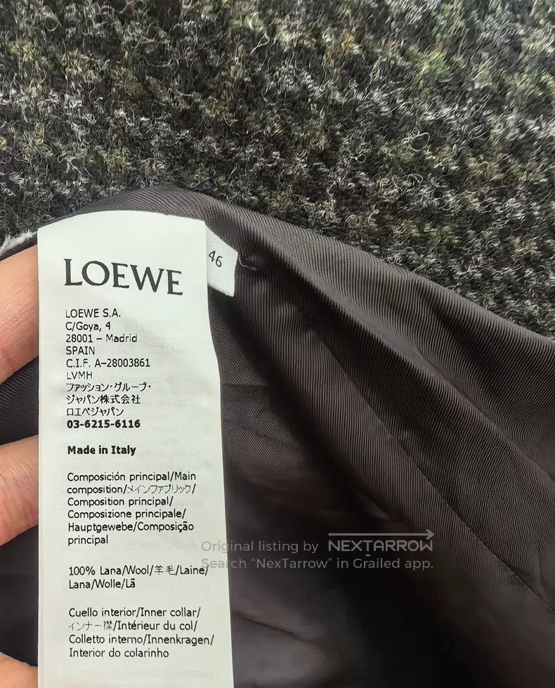 Loewe Loewe Black + dark green coat Size US S / EU 44-46 / 1 - 4 Thumbnail