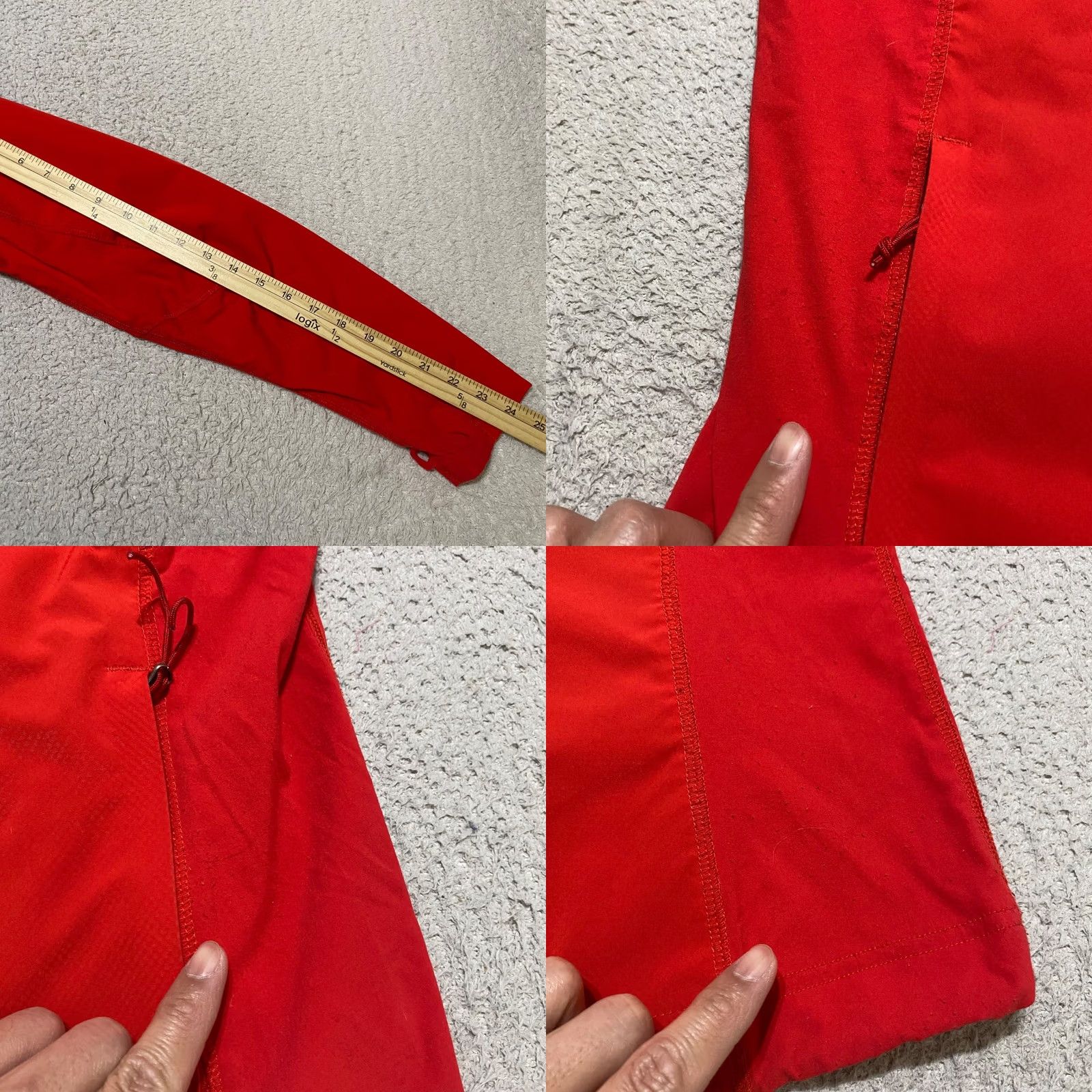 Vintage Columbia Omni-Shield Jacket Windbreaker Red Womens XL Zip Hooded Pockets Fall Winter Spring Adult Women Size XL / US 12-14 / IT 48-50 - 9 Thumbnail