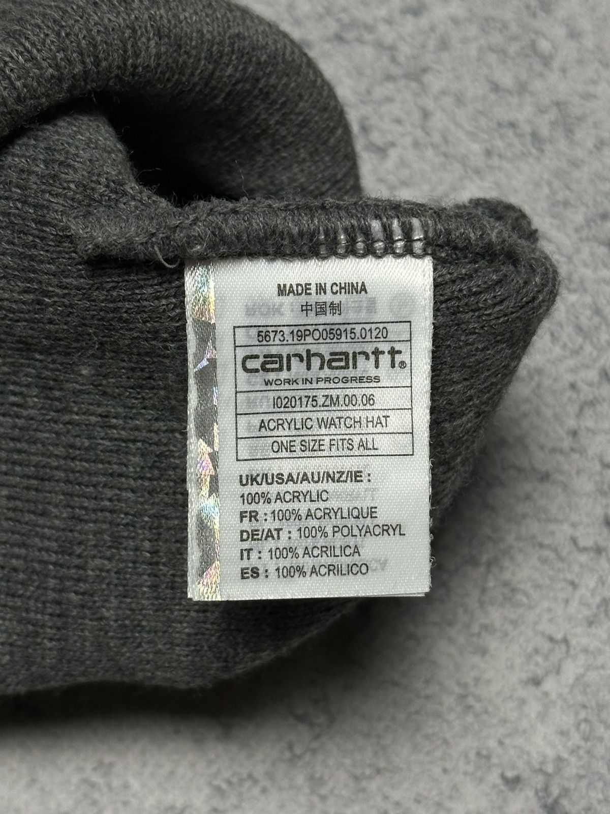 Carhartt Vintage Carhartt Acrylic Watch Hat Beanie Size ONE SIZE - 7 Thumbnail
