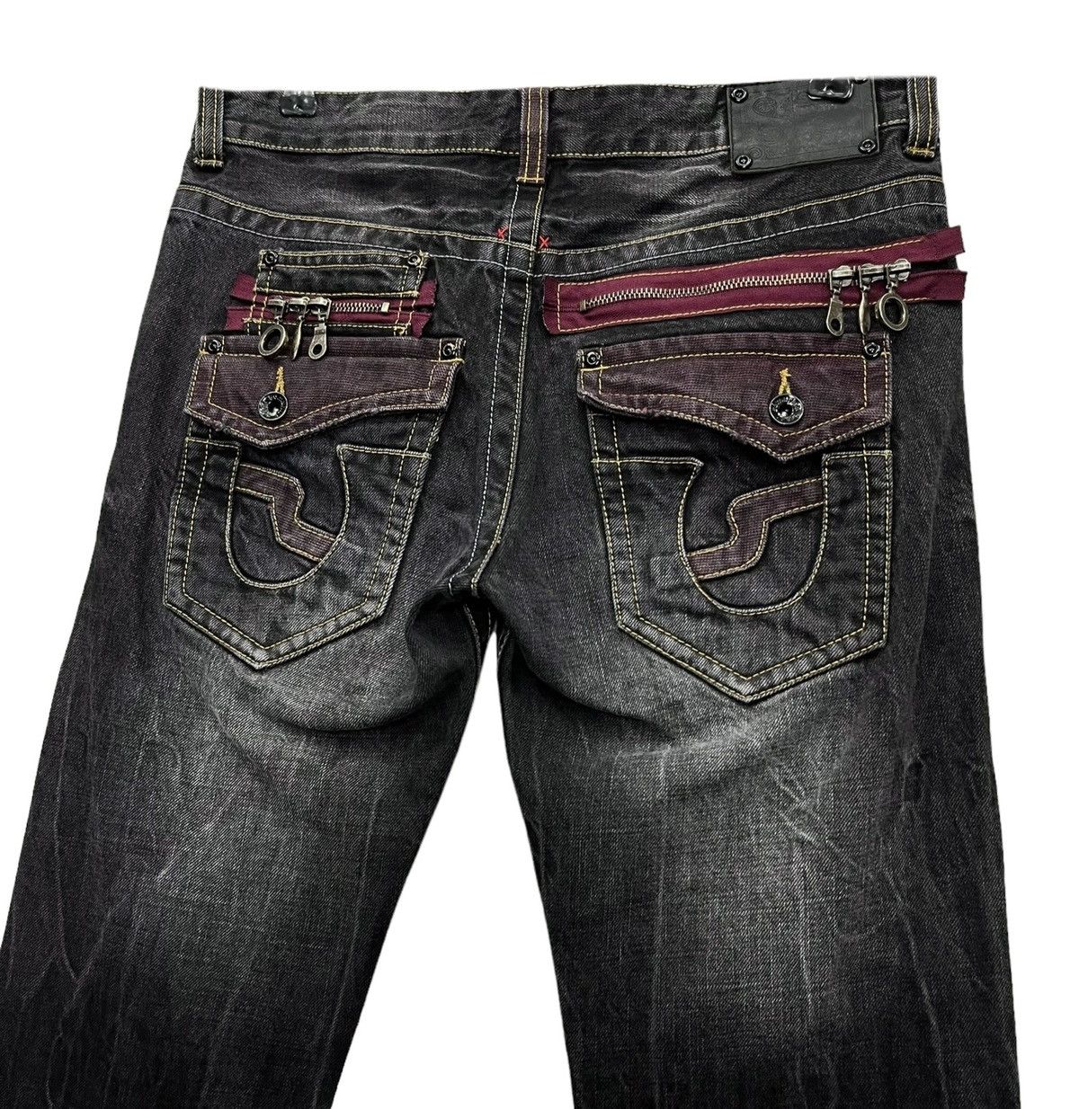 パンツ Japanese Label semanticdesign flarepants Japanese brand flare semantic - Gem