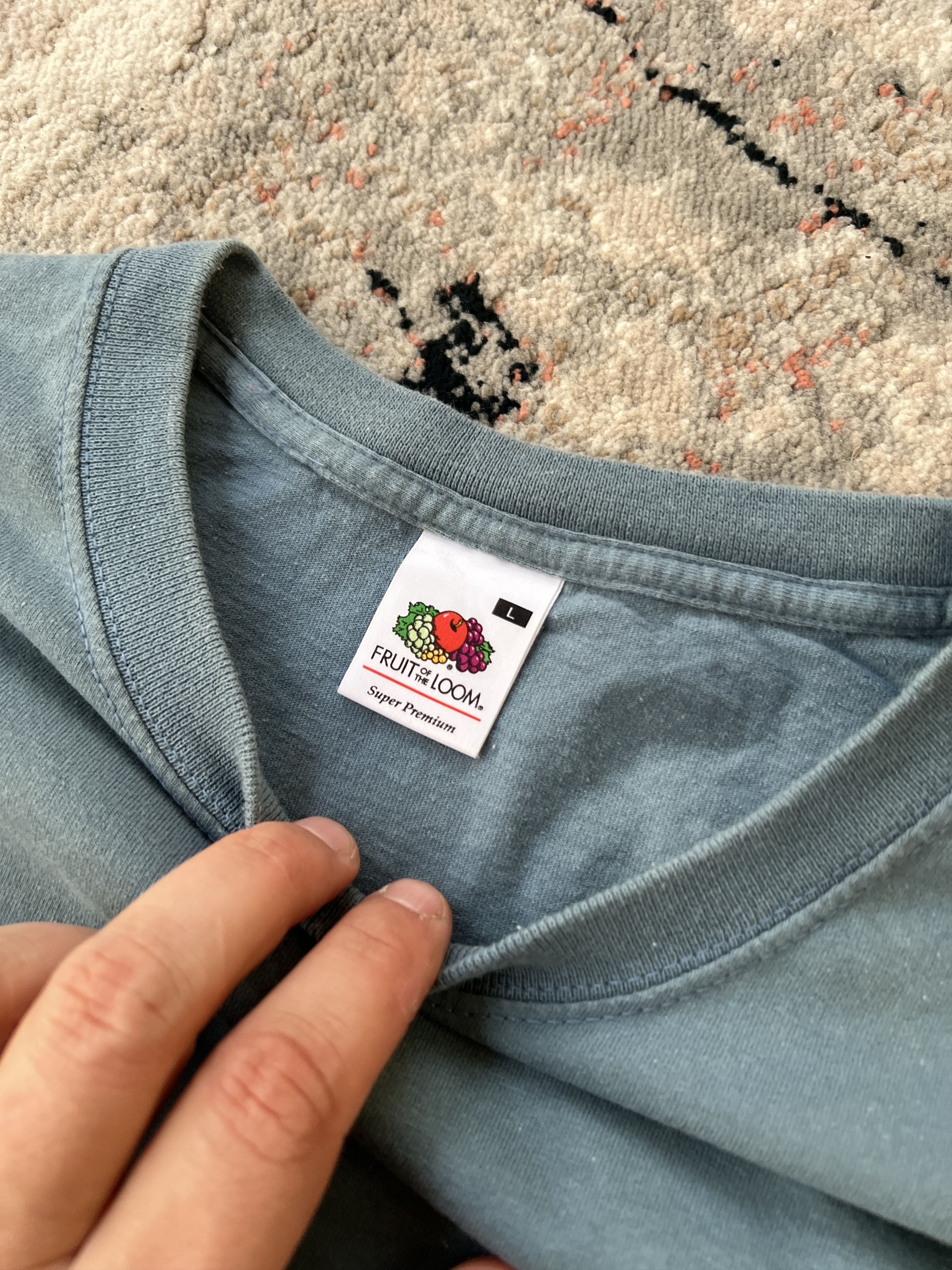 Fruit Of The Loom Google Vintage Tee Size US L / EU 52-54 / 3 - 3 Thumbnail