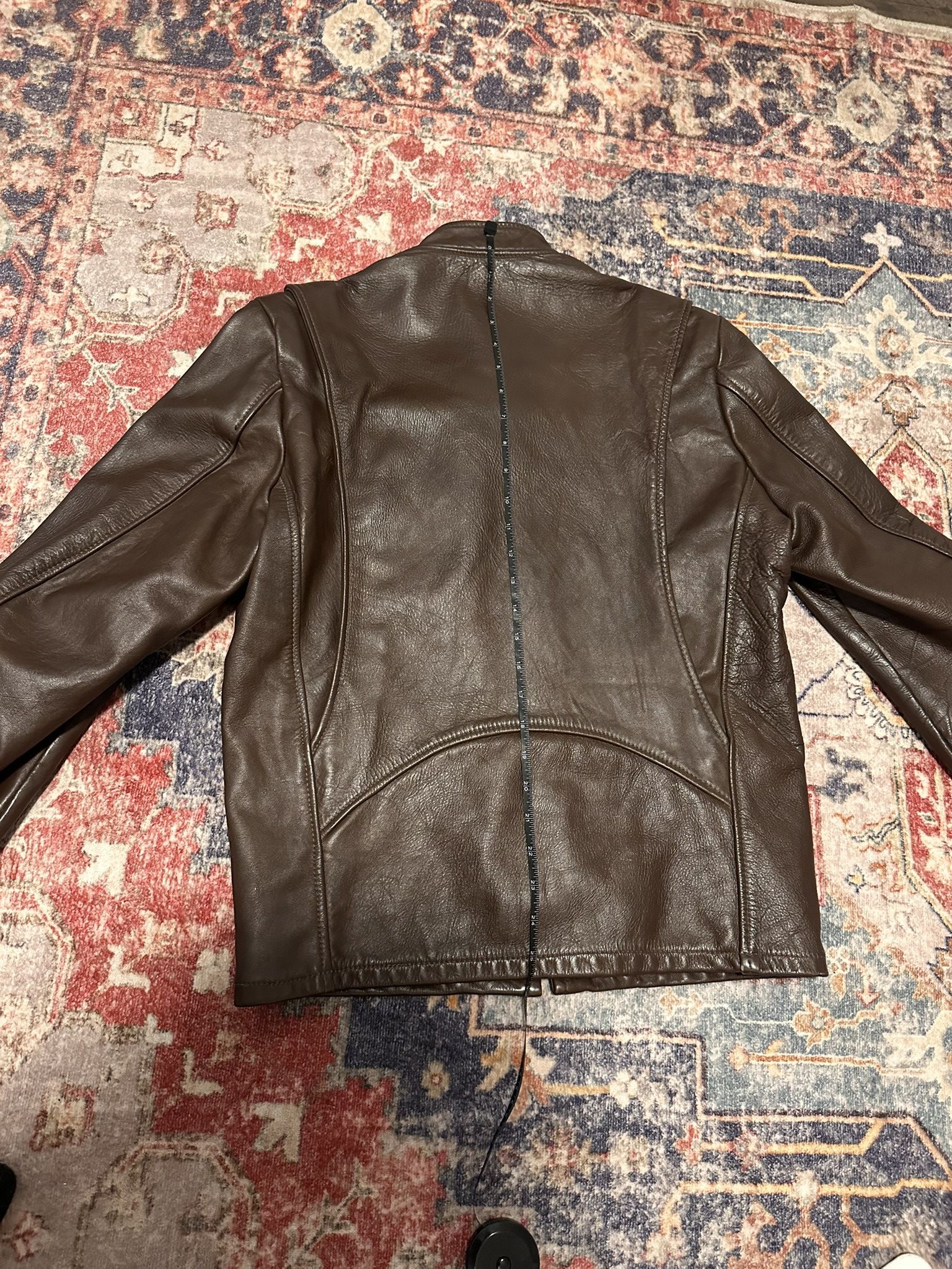 Vintage Lesco Cafe Racer Leather Jacket Size US S / EU 44-46 / 1 - 17 Thumbnail