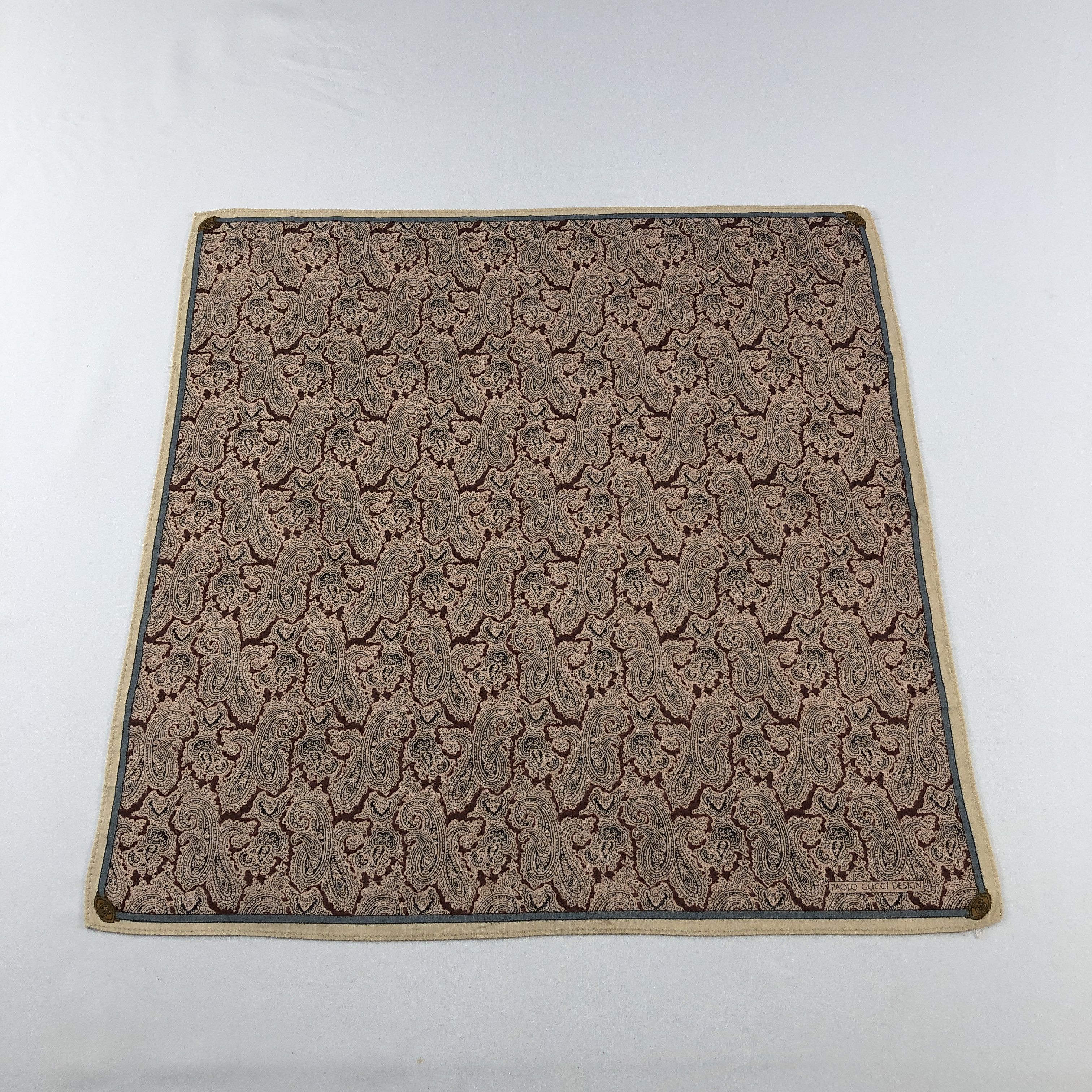 Paolo Gucci Paolo Gucci Handkerchief Neckerchief Bandana H2916 Size ONE SIZE - 1 Thumbnail