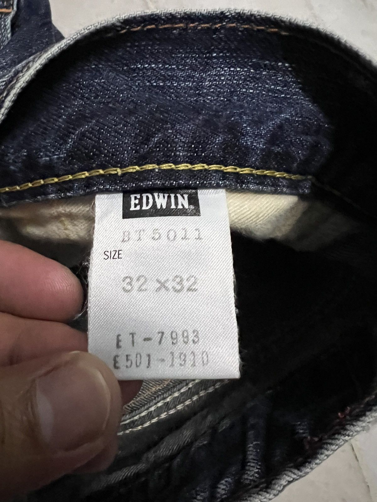 Edwin 💥Flare💥Edwin 503 Blue Trip Mud Wash Jean Size US 33 - 22 Thumbnail