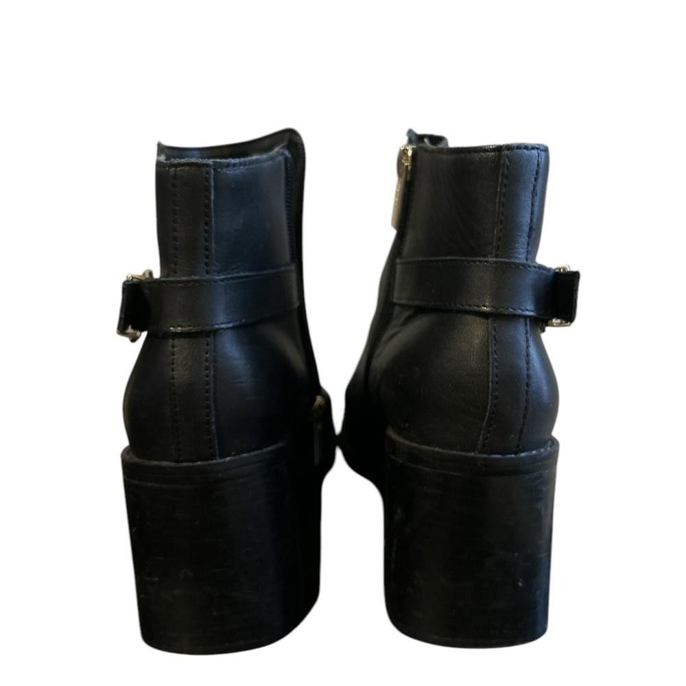 Vince Camuto Vince Camuto Black Leather Ankle Boots Size 9M Size US 9 / IT 39 - 6 Thumbnail