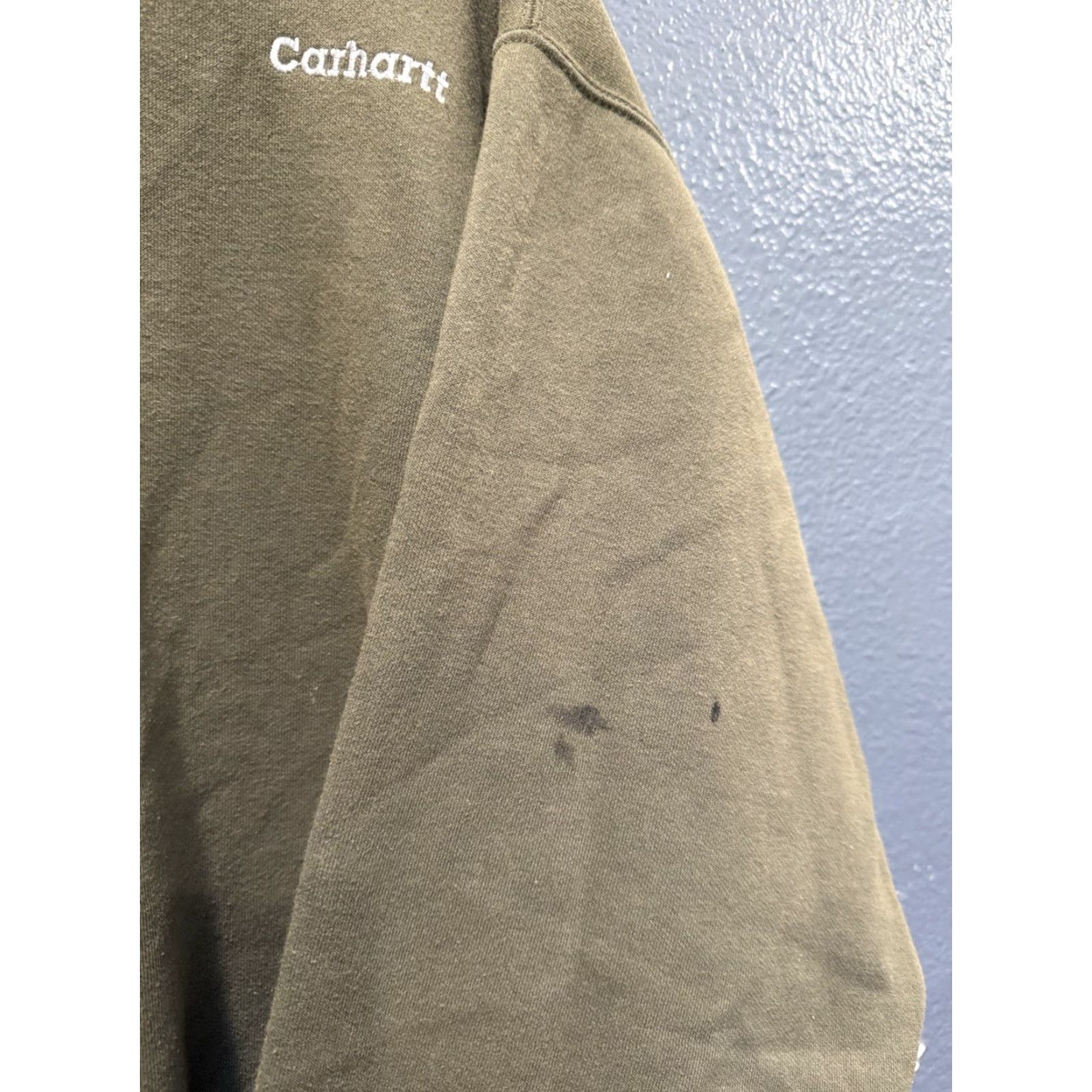 Carhartt VINTAGE Carhartt Sweatshirt 2XL Green Cotton Men’s Pullover Work Wear Chest 27in 29in Size US XXL / EU 58 / 5 - 4 Thumbnail