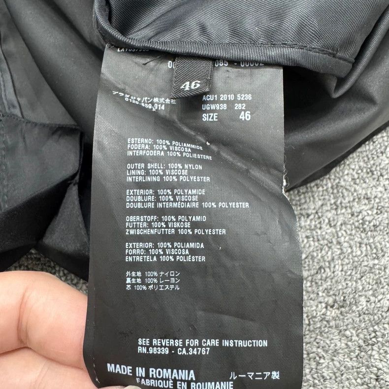 Prada Prada Nylon coat 2505-Nextarrow Size US S / EU 44-46 / 1 - 3 Thumbnail