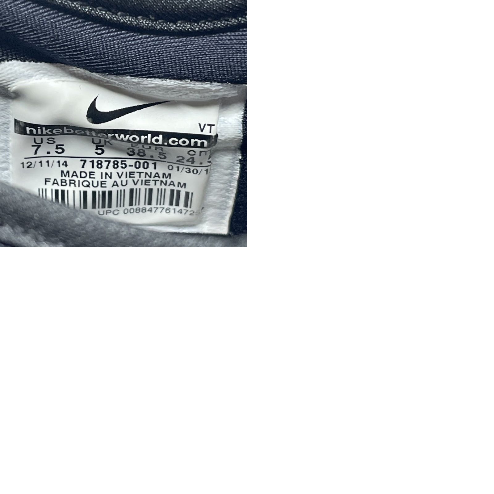 Nike Nike Free TR 5 Women Running Shoe Low Top Lace Up 7.5 Gray White Multicolor 718785-001 Sneaker Nike Shoes Women’s Size 7.5 Size M / US 6-8 / IT 42-44 - 9 Thumbnail