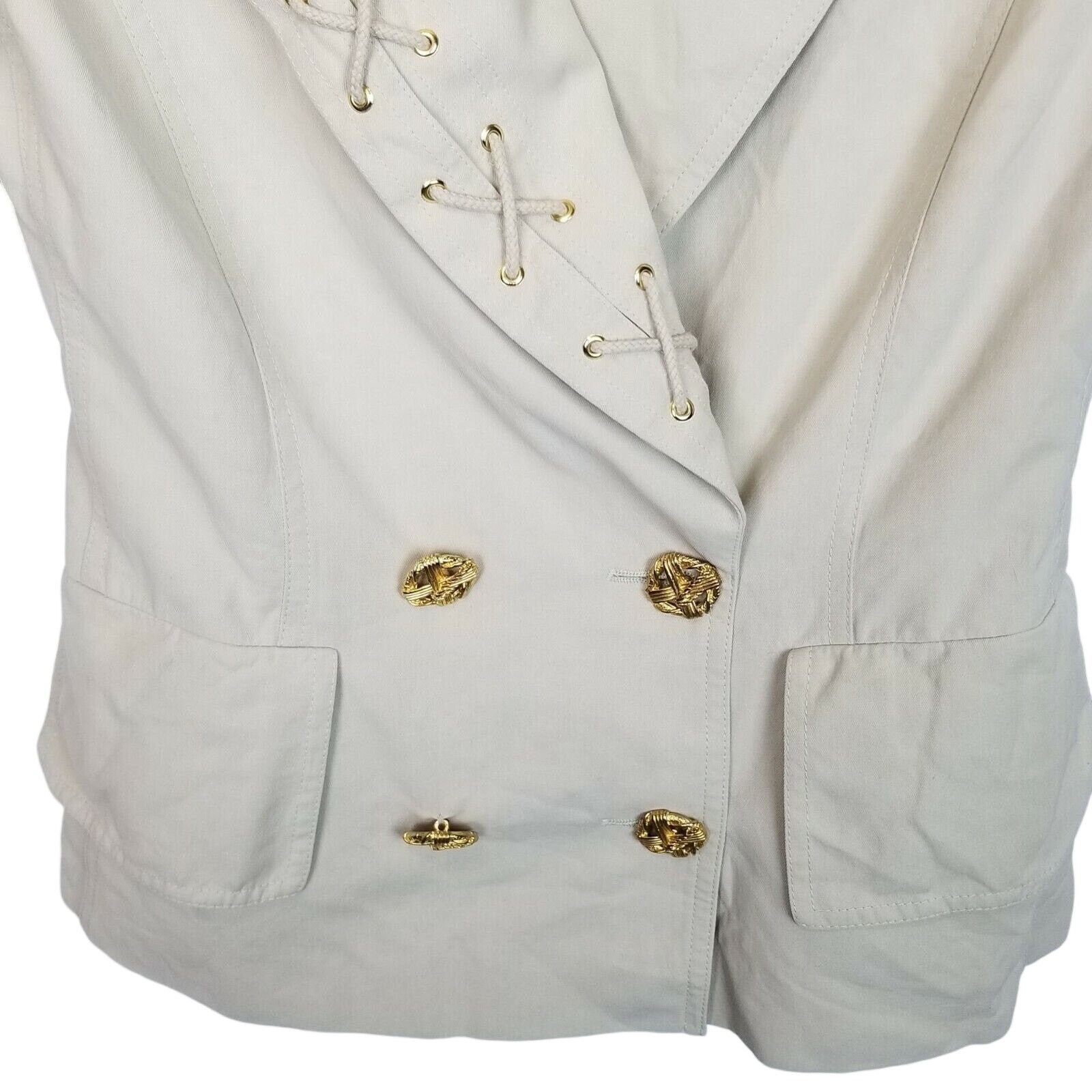 Louis Feraud Vintage Louis Feraud Womens 2 Pc Set Blazer Skirt Sz 6 Corp Size M / US 6-8 / IT 42-44 - 4 Thumbnail