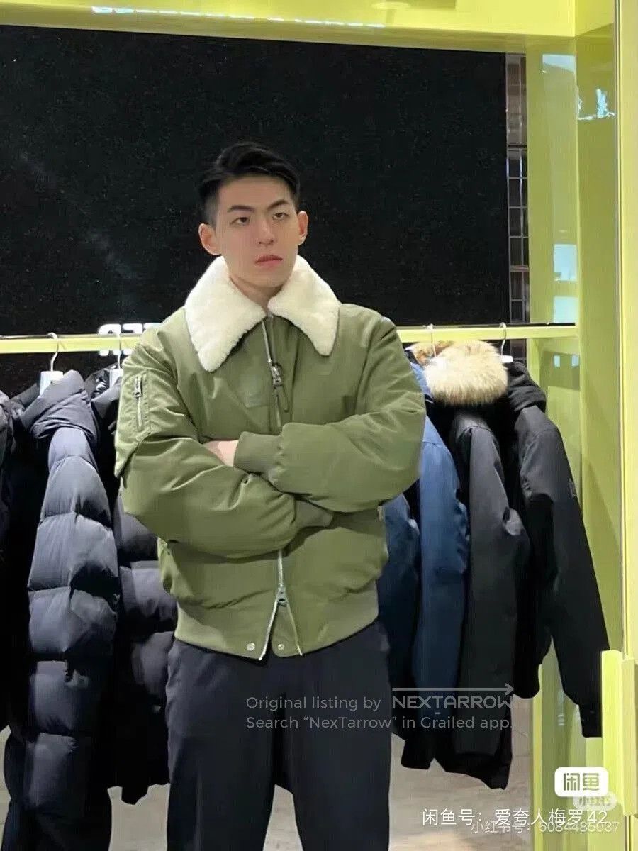 Mackage mackage francis bomber jacket with shearling collar. Size US M / EU 48-50 / 2 - 9 Thumbnail