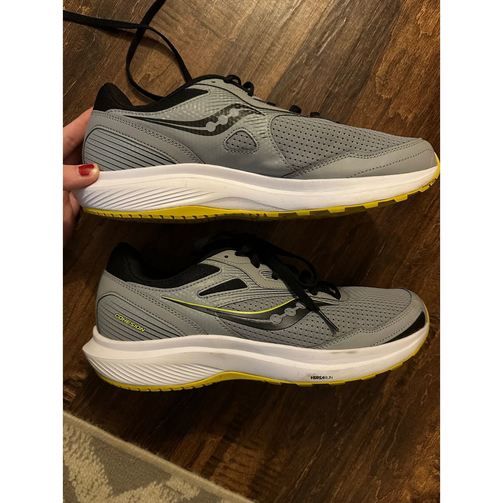 Saucony Saucony Cohesion versarun men's running shoe 10.5 w gray Size US 10.5 / EU 43-44 - 4 Thumbnail