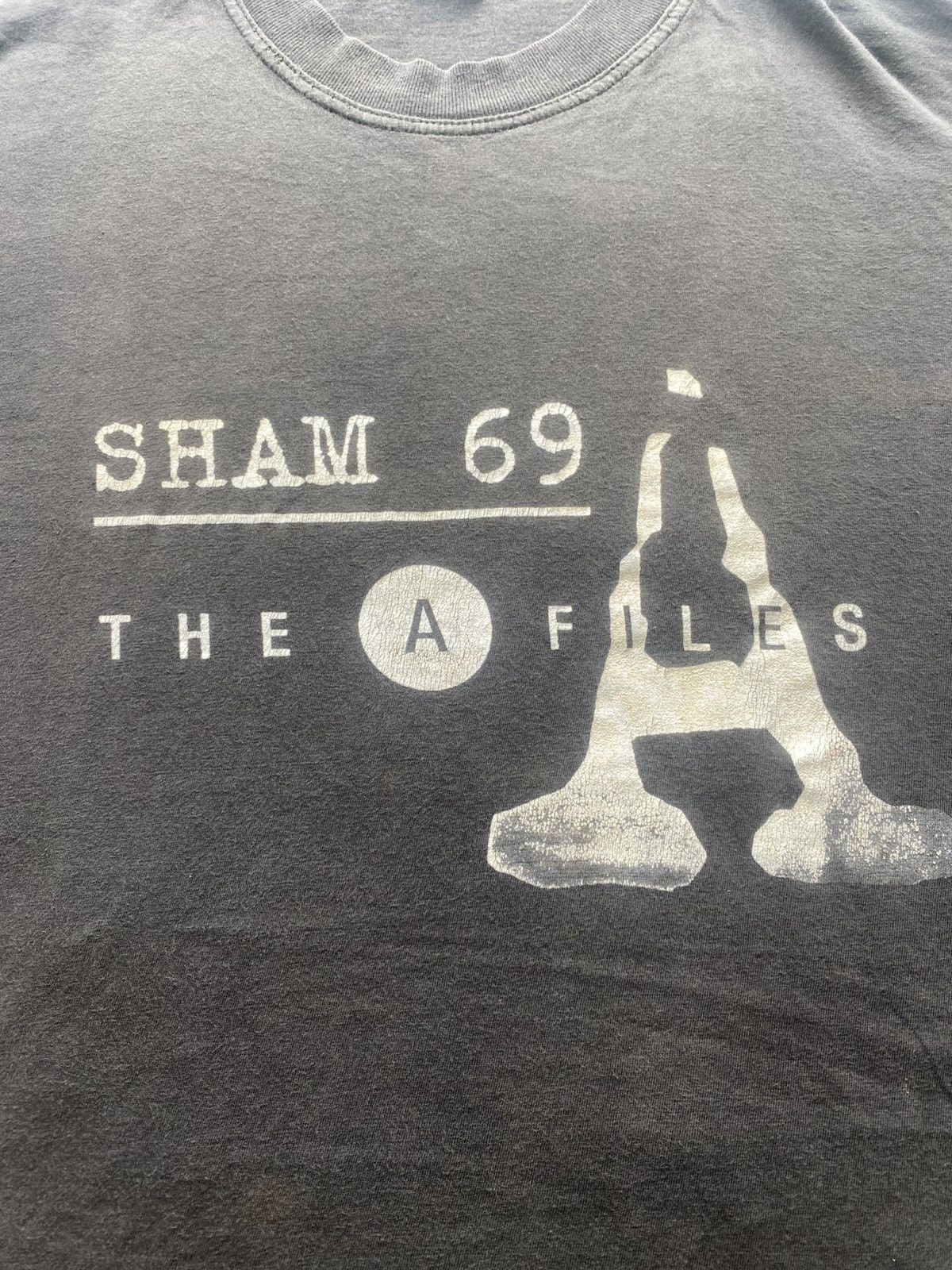 Band Tees super rare band tees Sham 69 The A Files 90s Size US L / EU 52-54 / 3 - 4 Thumbnail