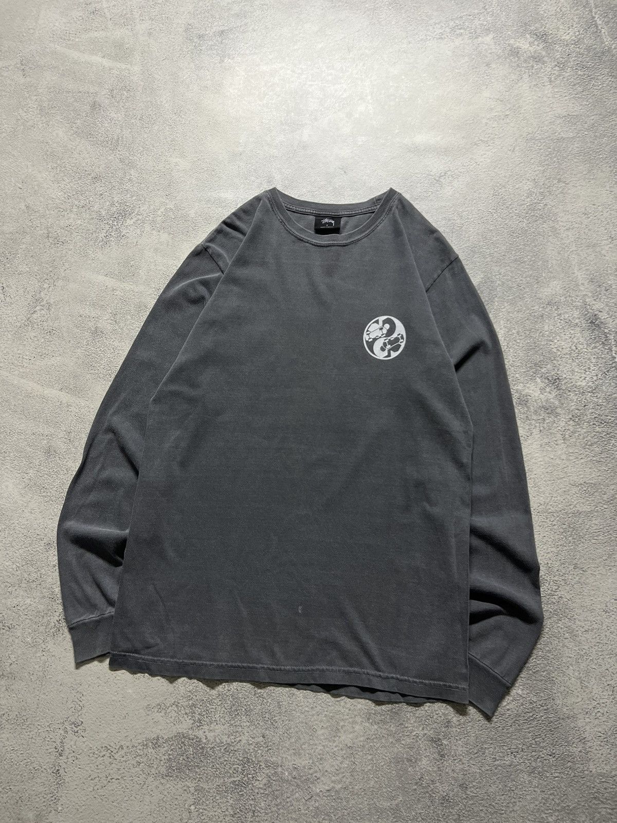 Stussy Vintage Y2k Faded Style Stussy 🩶 Japan Skate Long Sleeve 00s Size US S / EU 44-46 / 1 - 3 Thumbnail