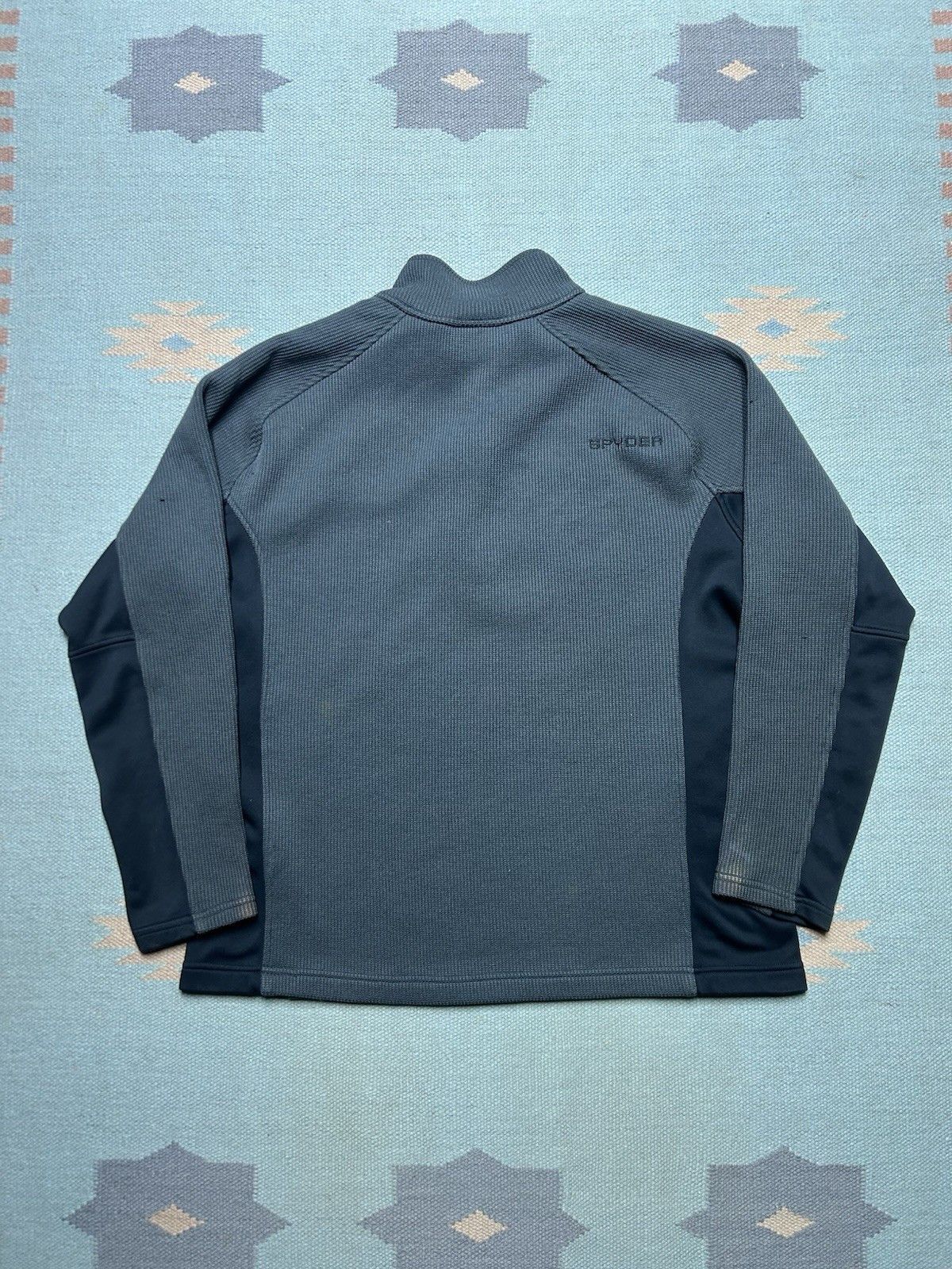 Spyder Spyder 1/4 zip pullover knit sweater shirt jacket black XL Size US XL / EU 56 / 4 - 7 Thumbnail