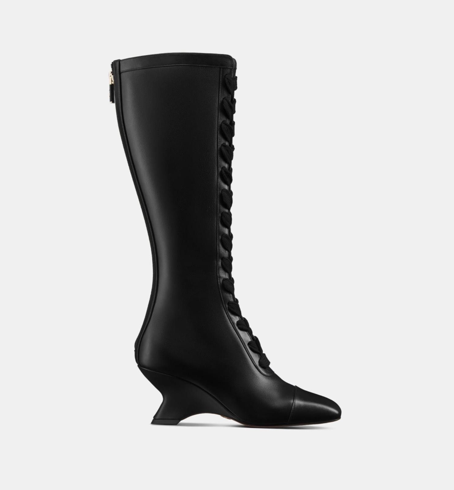Dior Dior Naughtily-D Wedge Boots Size US 5 / IT 35 - 1 Thumbnail