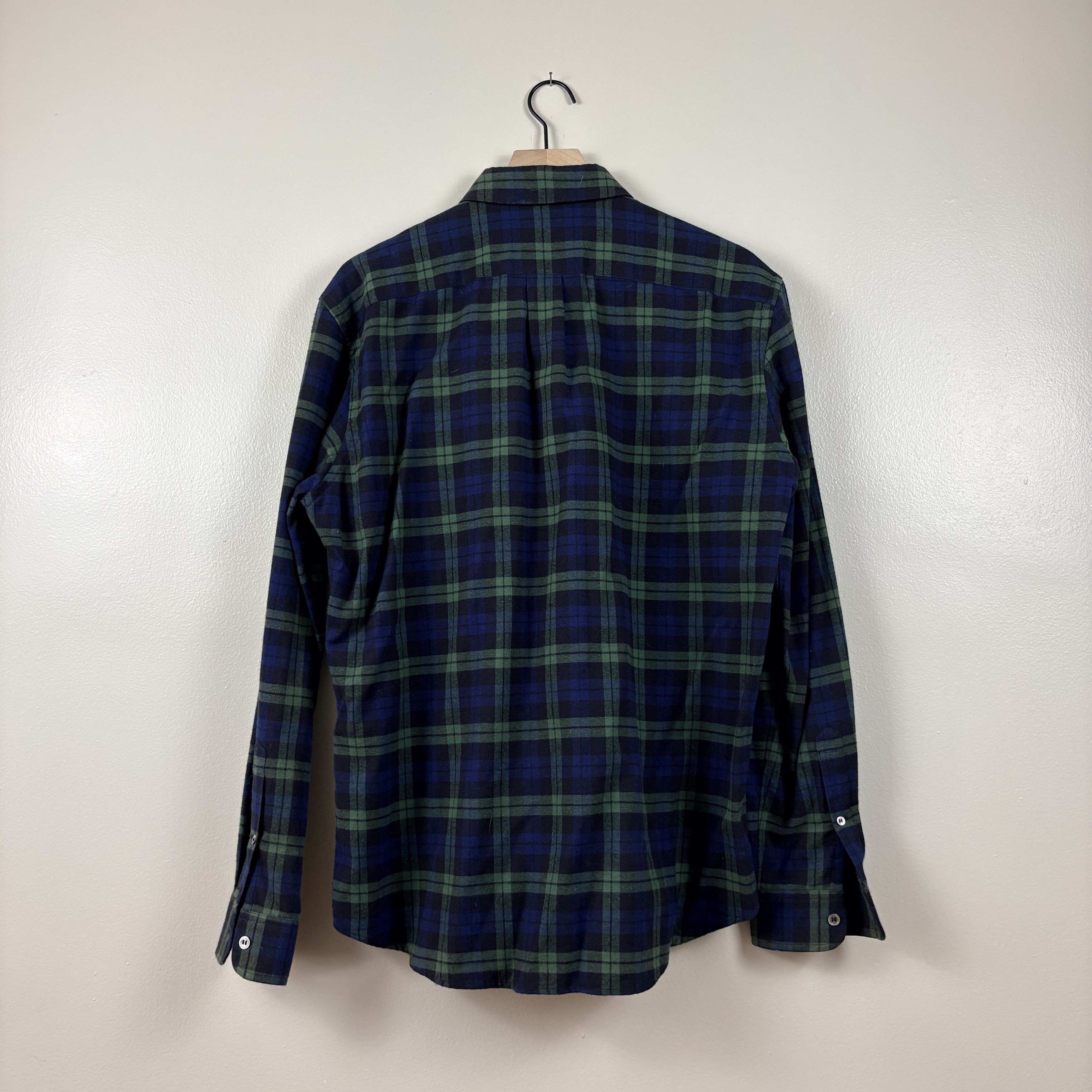 JULIEN DAVID Julien David Black Watch Tartan Flannel Shirt, Made in Japan Size US XL / EU 56 / 4 - 2 Thumbnail