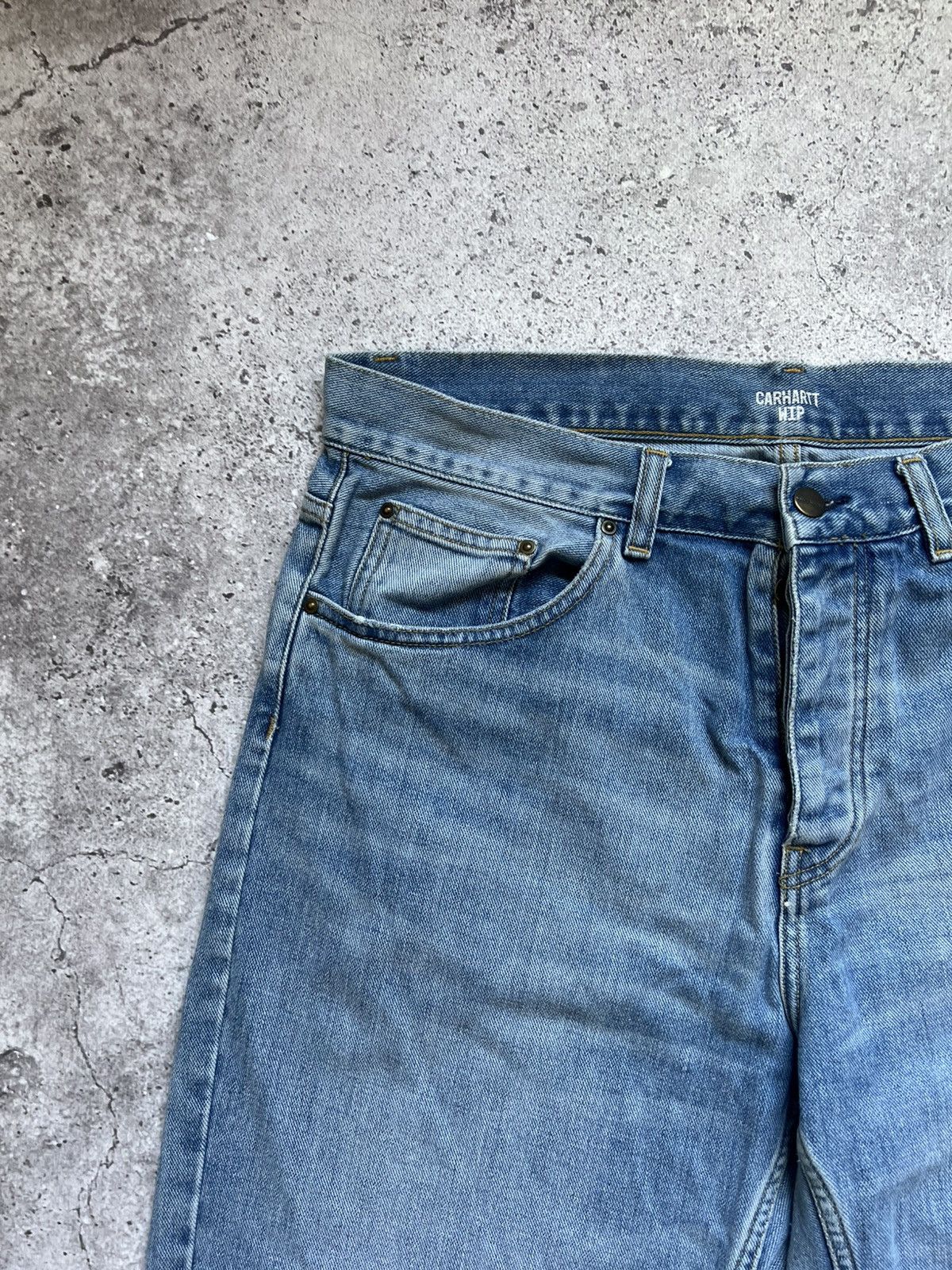Carhartt Vintage 90s Carhartt Denim Pants Jeans Size US 34 / EU 50 - 13 Thumbnail
