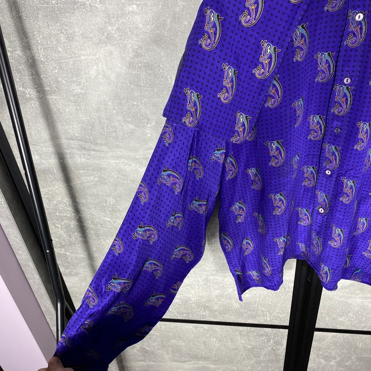 Gucci GUCCI TOM FORD ERA 90s ARCHIVE 100% SILK HOODIE SWEATSHIRT Size US M / EU 48-50 / 2 - 8 Thumbnail