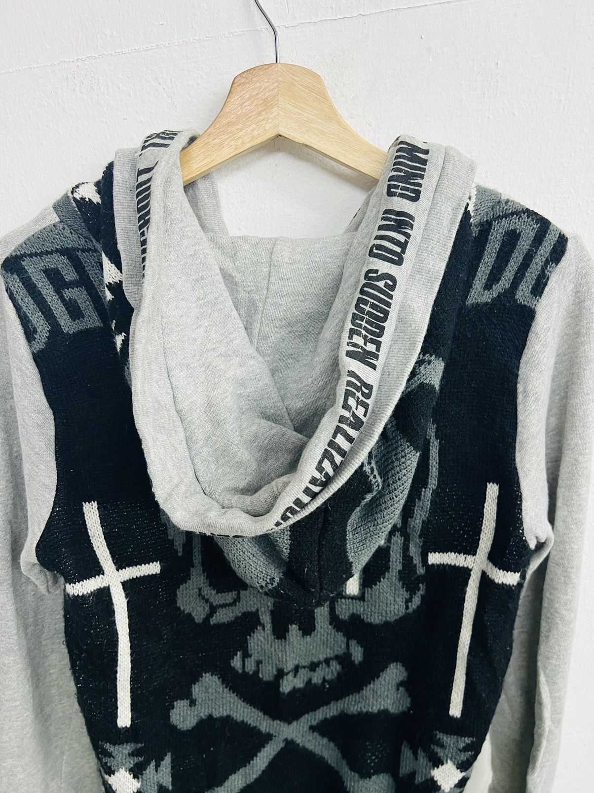 If Six Was Nine × Japanese Brand × Le Grande Bleu (L.G.B.) Ghost of Harlem Devil Skull Hoodie Zipper Size US M / EU 48-50 / 2 - 16 Thumbnail