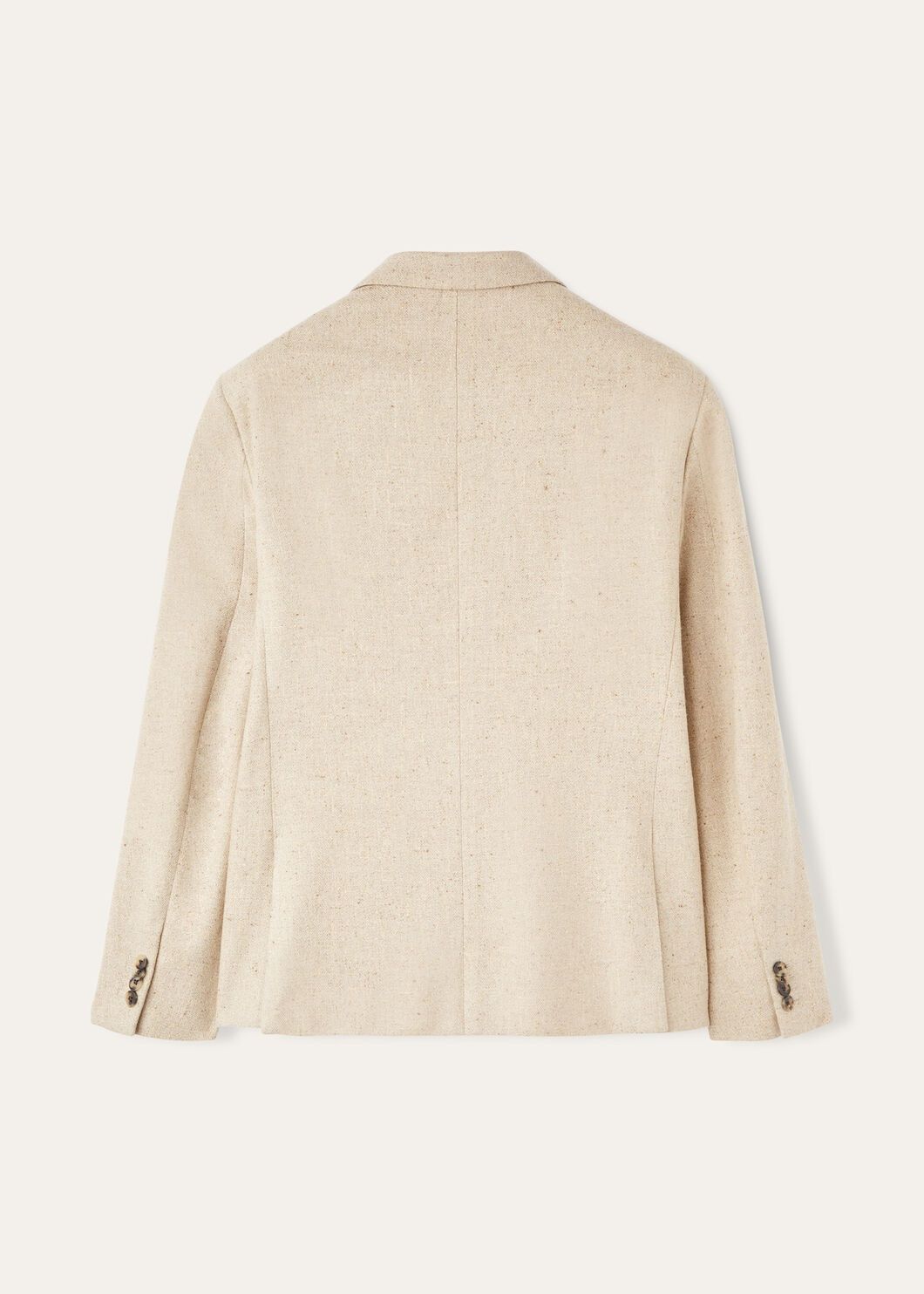 Loro Piana o1w1db10825 FAO6498 Torino Jacket in Ivory Size US XL / EU 56 / 4 - 6 Thumbnail