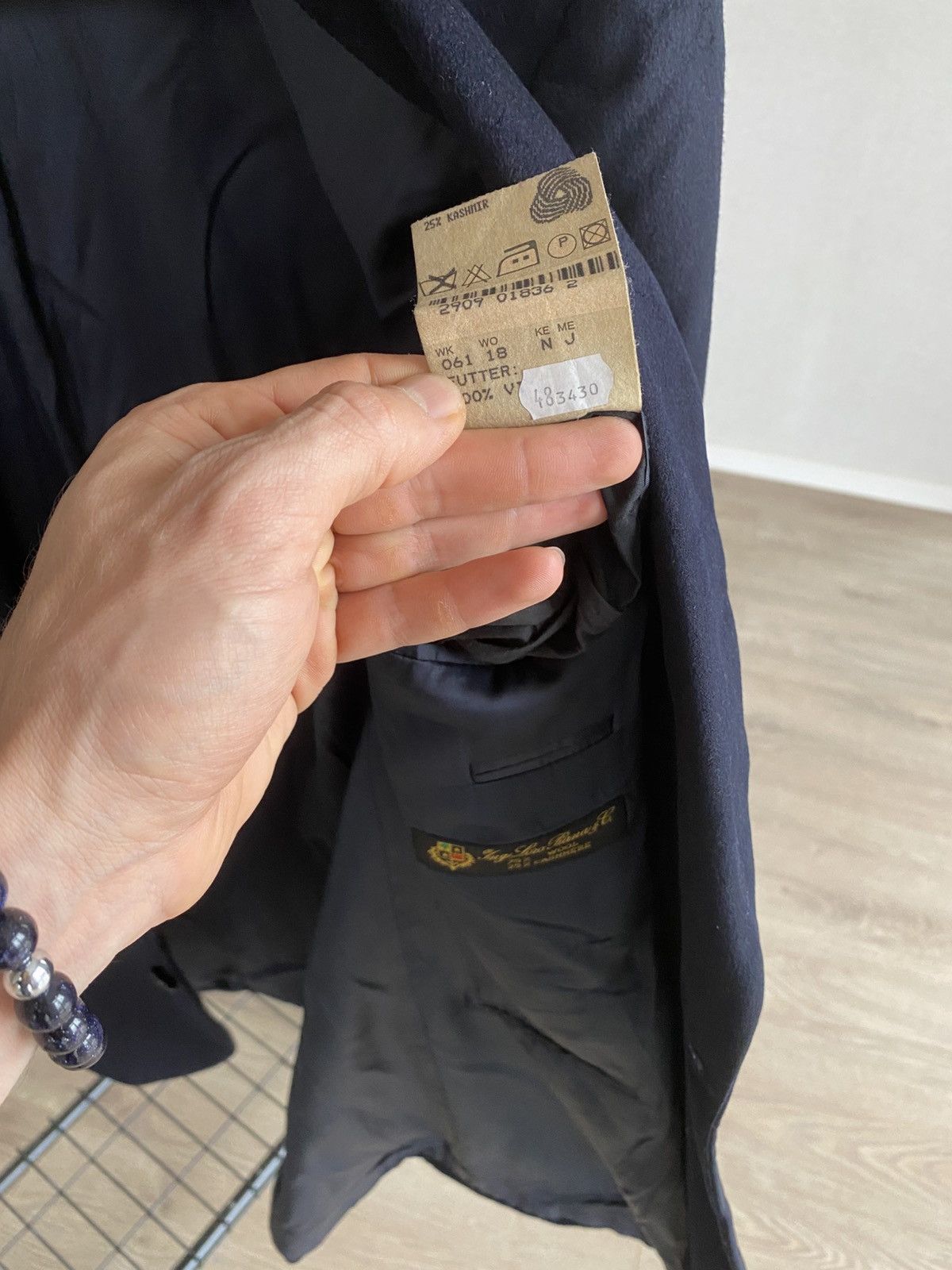 Hugo Boss Vintage BOSS Blazer in Loro Piana Wool Size 40L - 6 Thumbnail