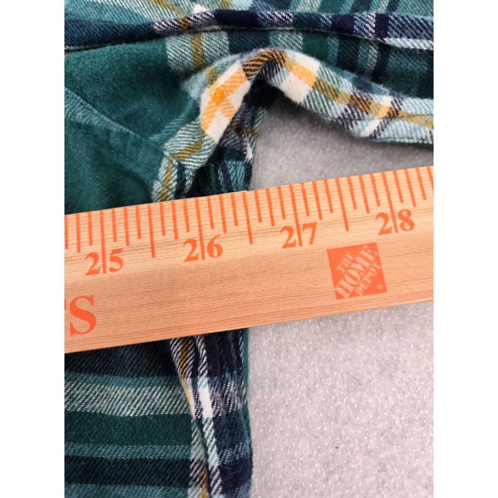 Vintage Sonoma Flannel Shirt 2XL Blue Plaid Button-Up Long Sleeve Pocket Men Shirt Size US XXL / EU 58 / 5 - 7 Thumbnail