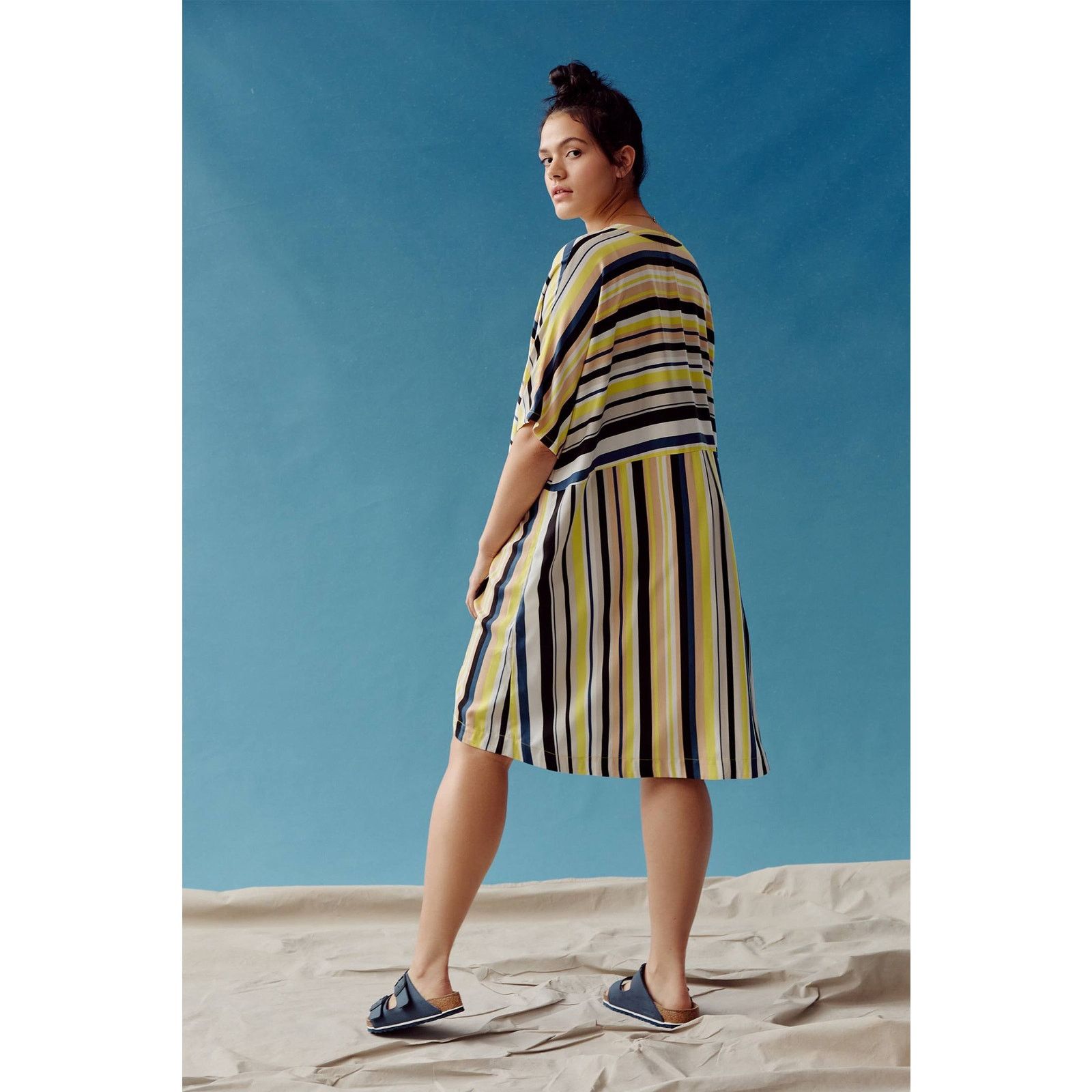 Anthropologie New Anthropologie Peter Som Naxos Striped Tunic Dress $148 Size XXL / US 16-18 / IT 52-54 - 5 Thumbnail