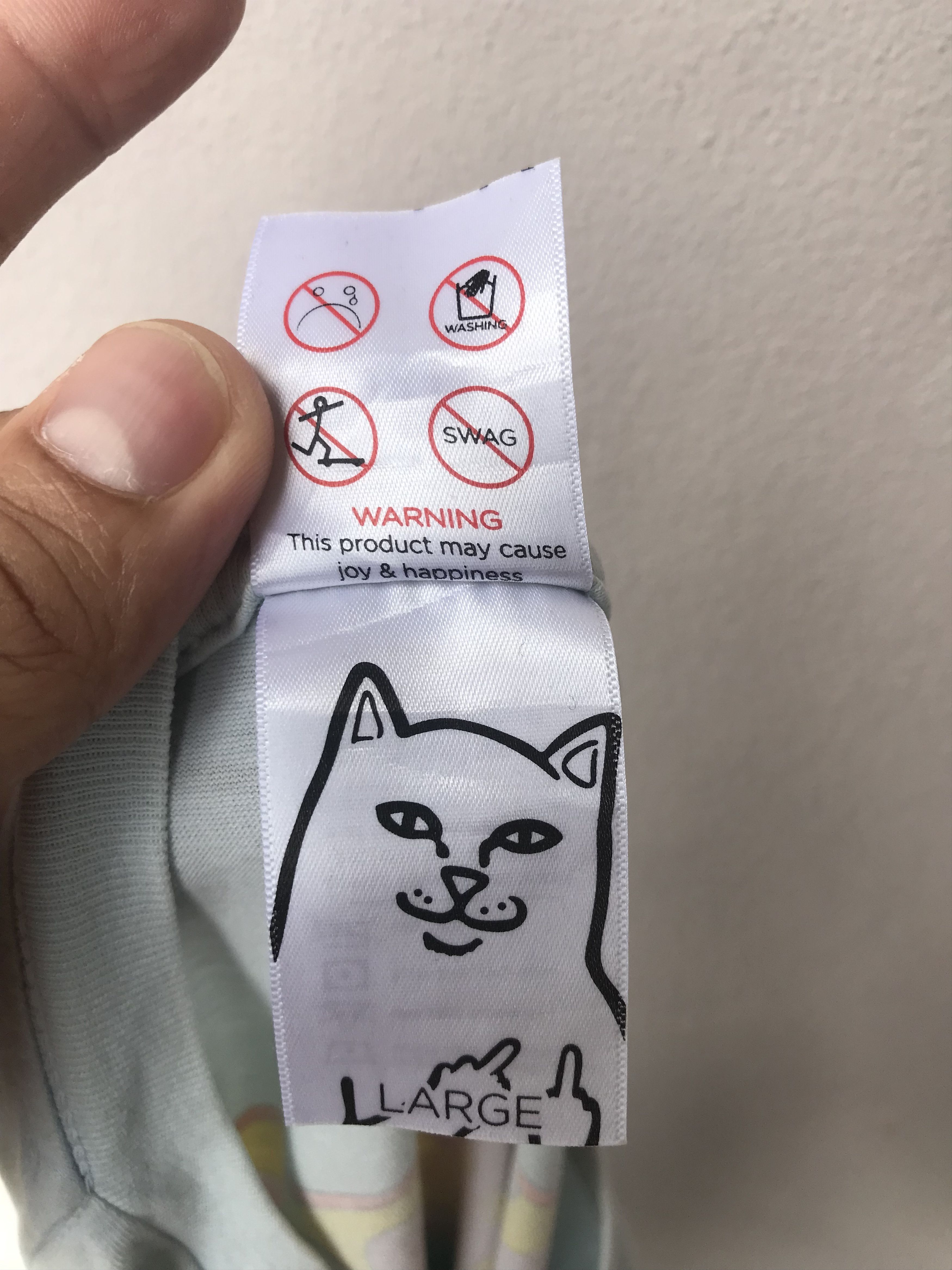 RIPNDIP Vintage y2k RipnDip Skateboarding Tee streetwear Size US L / EU 52-54 / 3 - 11 Thumbnail