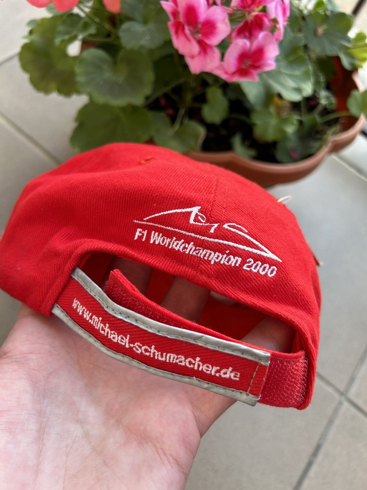 Ferrari × Vintage Cap Ferrari Michael Schumacher 2000 Size ONE SIZE - 3 Thumbnail