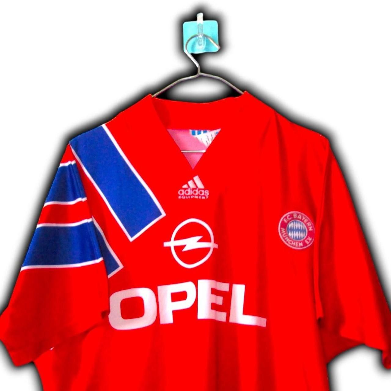 Adidas Bayern Munchen Germany 1991 1992 1993 Home Shirt Jersey Size US XL / EU 56 / 4 - 1 Thumbnail