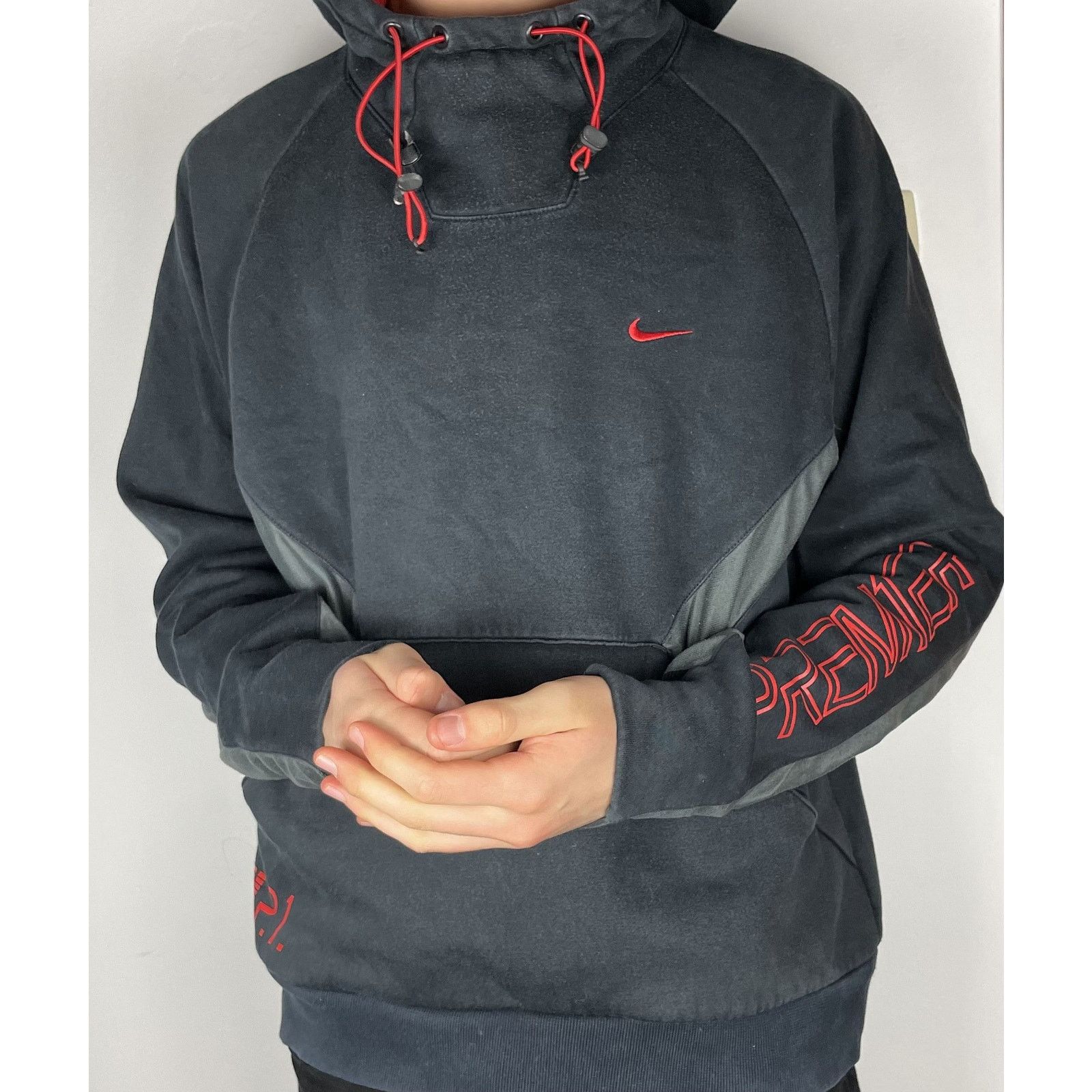 Nike × Vintage Nike Premier The Athletic Dept Men's Black Cotton Hoodie M Size US M / EU 48-50 / 2 - 2 Thumbnail
