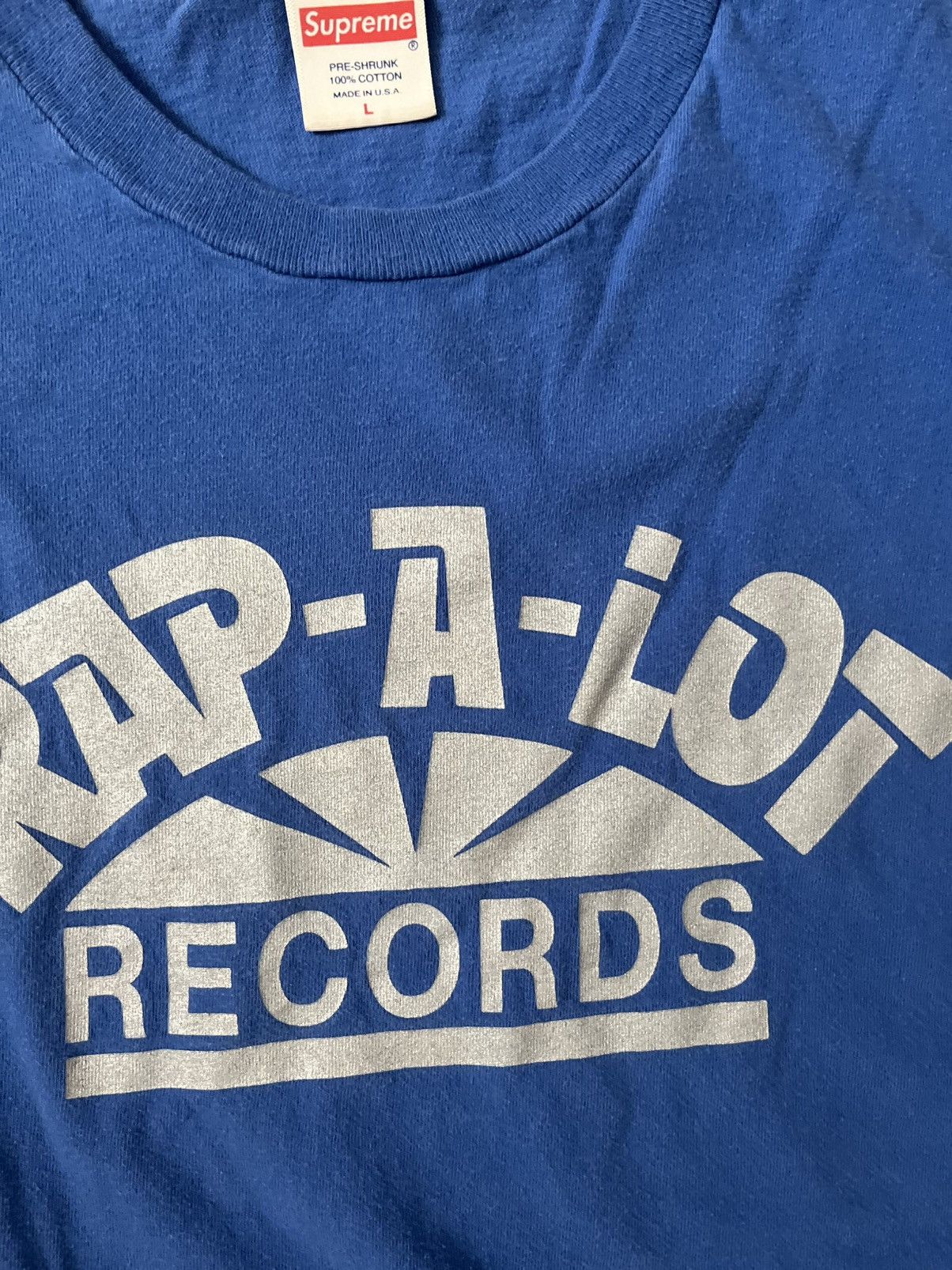 Supreme Supreme Rap A Lot Records Tee Size US L / EU 52-54 / 3 - 10 Thumbnail