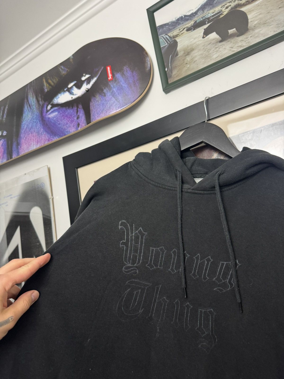 Young Thug Young Thug Thugger Merchandise H&m Rap Rare Hoodie Size US L / EU 52-54 / 3 - 4 Thumbnail