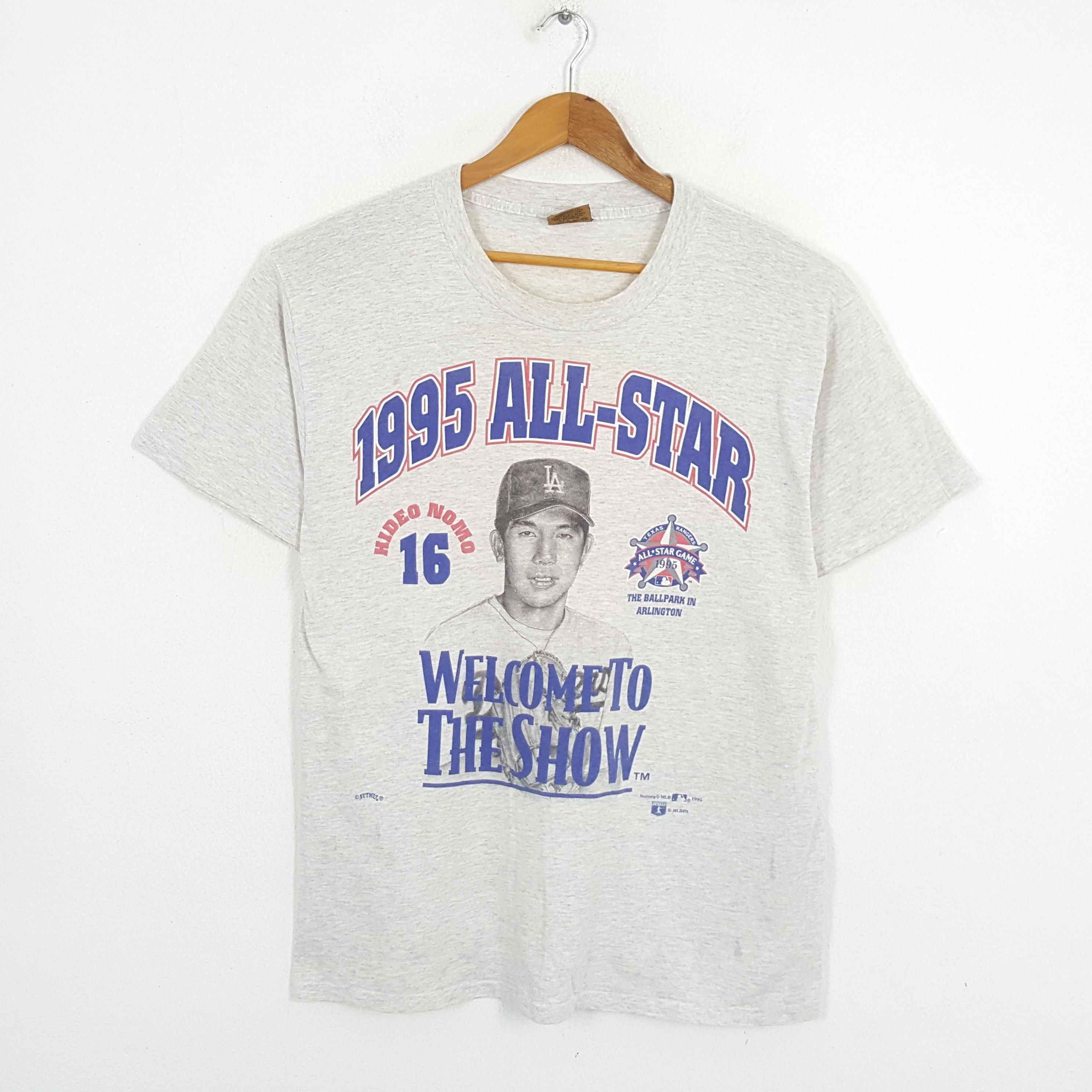 MLB × Vintage Vintage ALL STAR GAME 1995 Basketball MLB Nomo T-Shirt Size US L / EU 52-54 / 3 - 1 Thumbnail