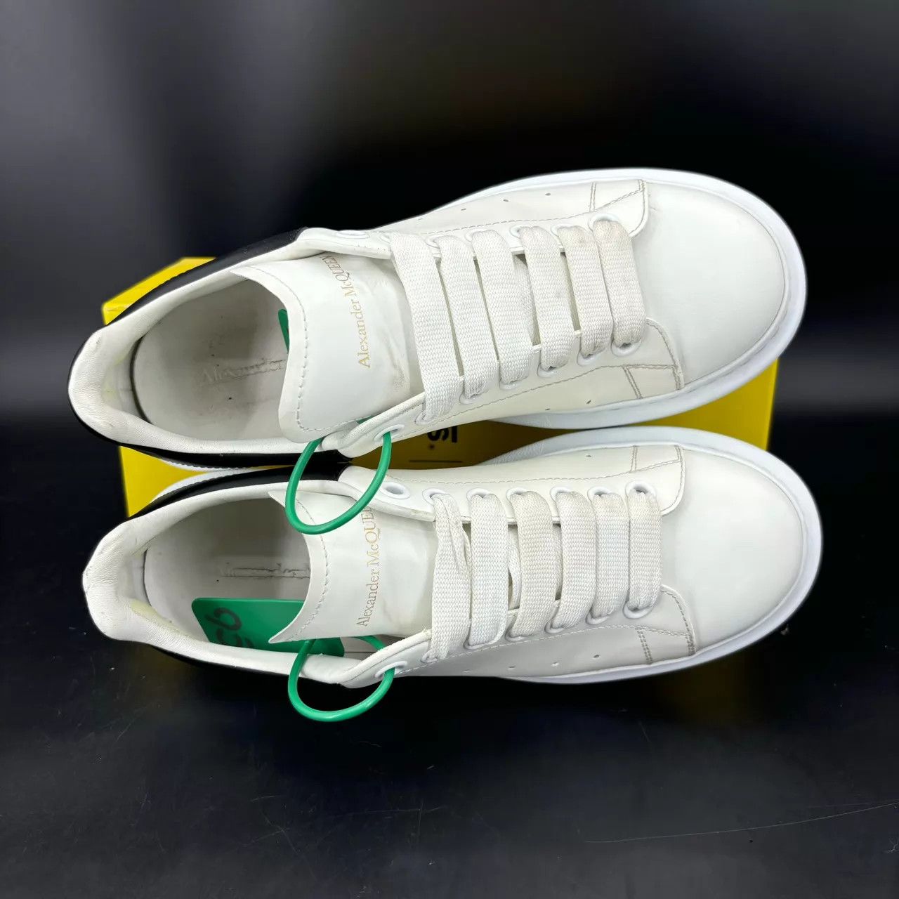 Alexander McQueen McQ Black Tail Smooth Calf Leather Shoes 40.5 Size US 7.5 / EU 40-41 - 5 Thumbnail