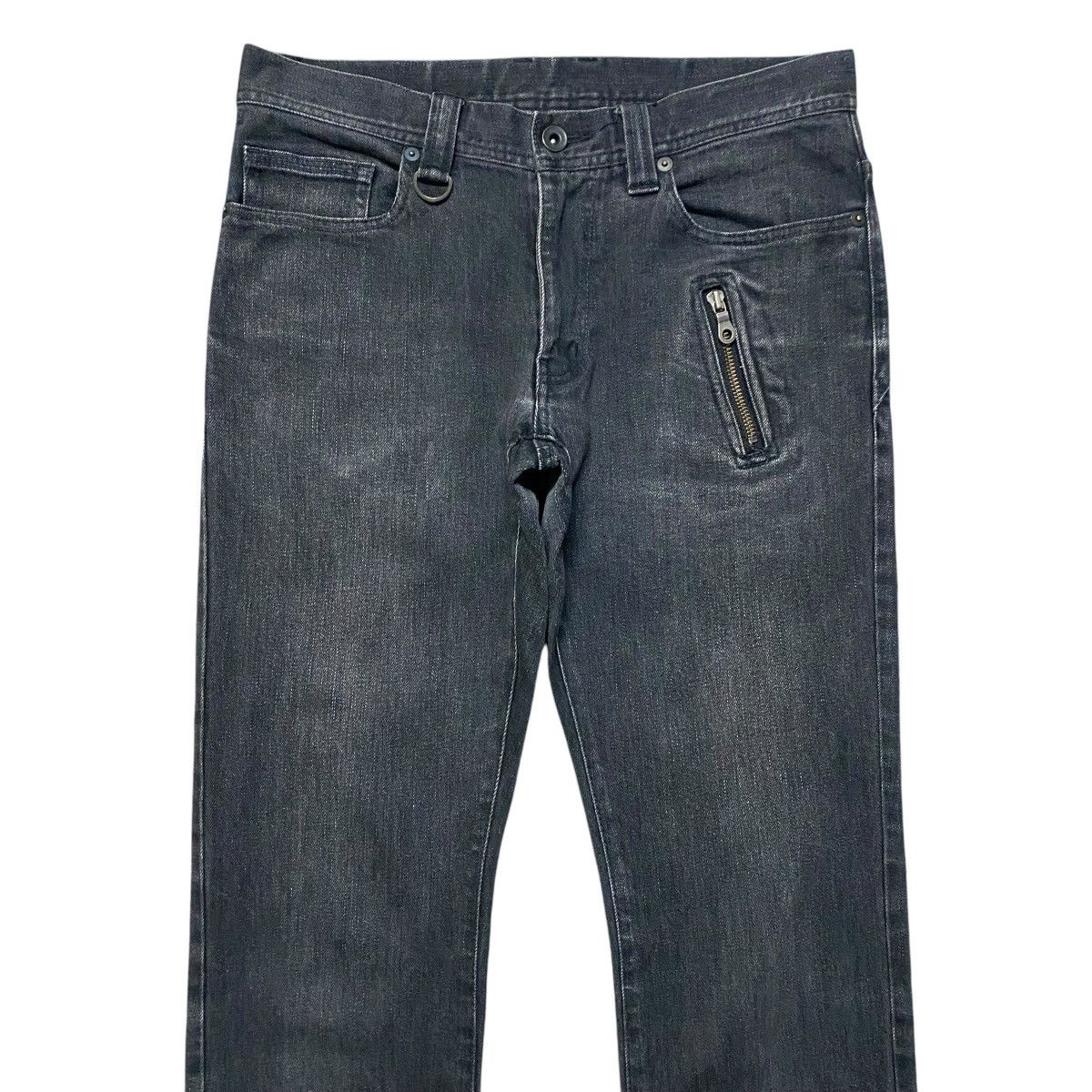 Tete Homme TETE HOMME Black Denim Slim Jeans Size US 30 / EU 46 - 3 Thumbnail