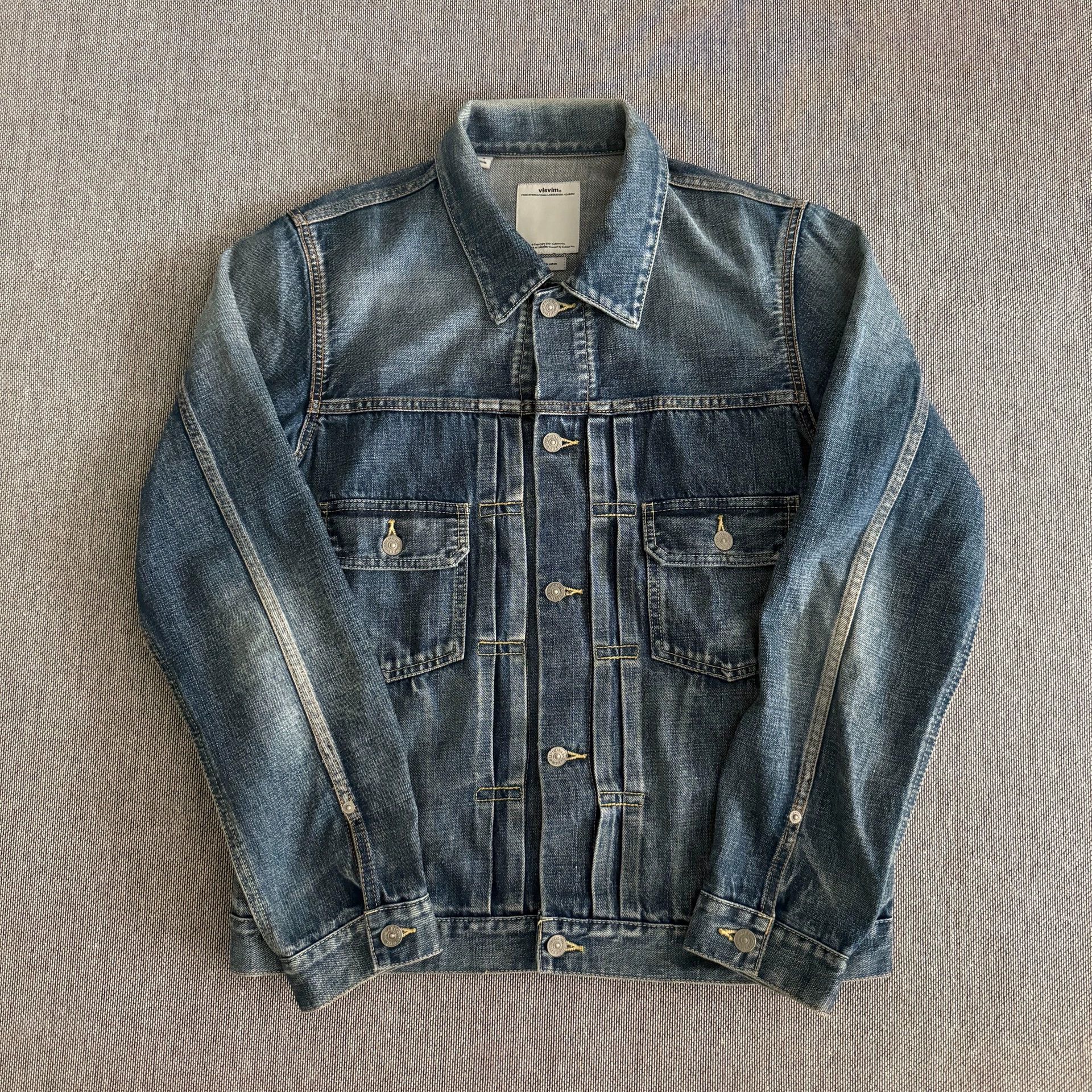 Visvim Visvim101 Type 2 16aw Damaged Denim Jkt 4 Size US XL / EU 56 / 4 - 1 Thumbnail