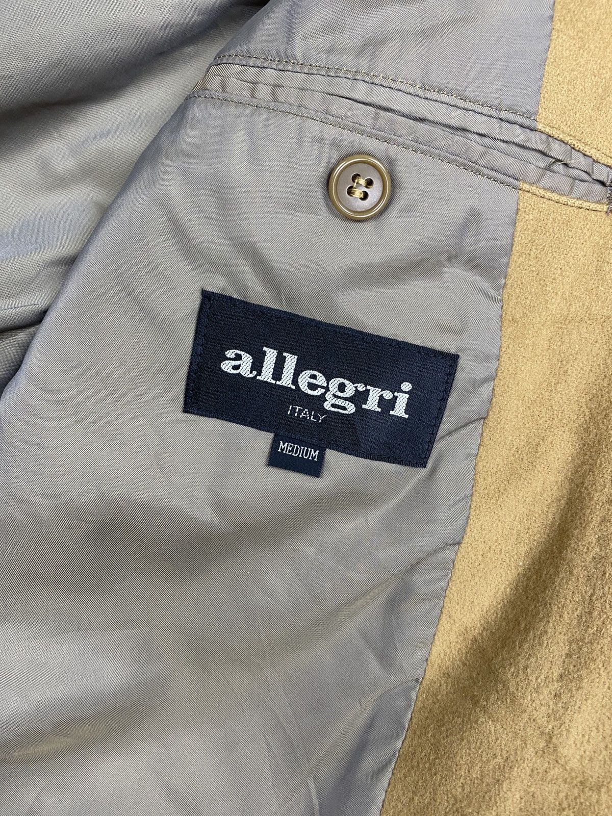 Allegri Vintage Allegri Made In Italy Double Button Wool Blazers Size US M / EU 48-50 / 2 - 9 Thumbnail