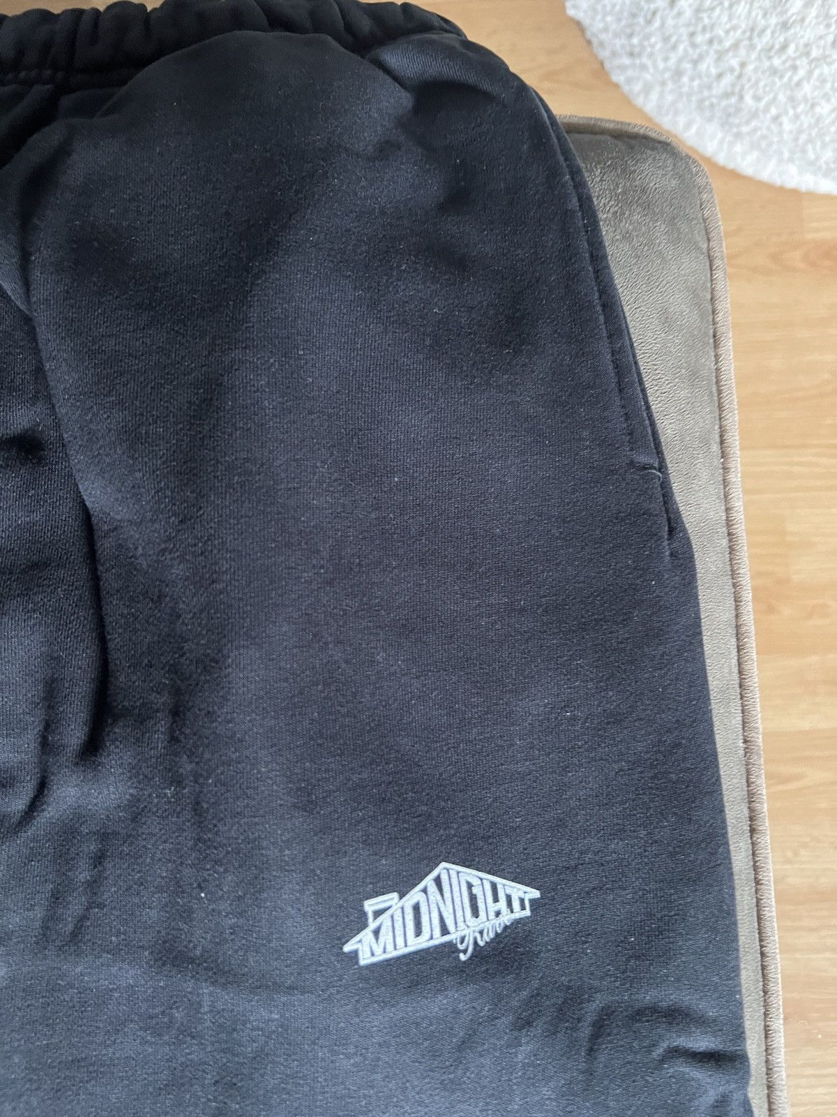 AWGE Awge “Rave” black Sweatpants Size US 32 / EU 48 - 2 Thumbnail