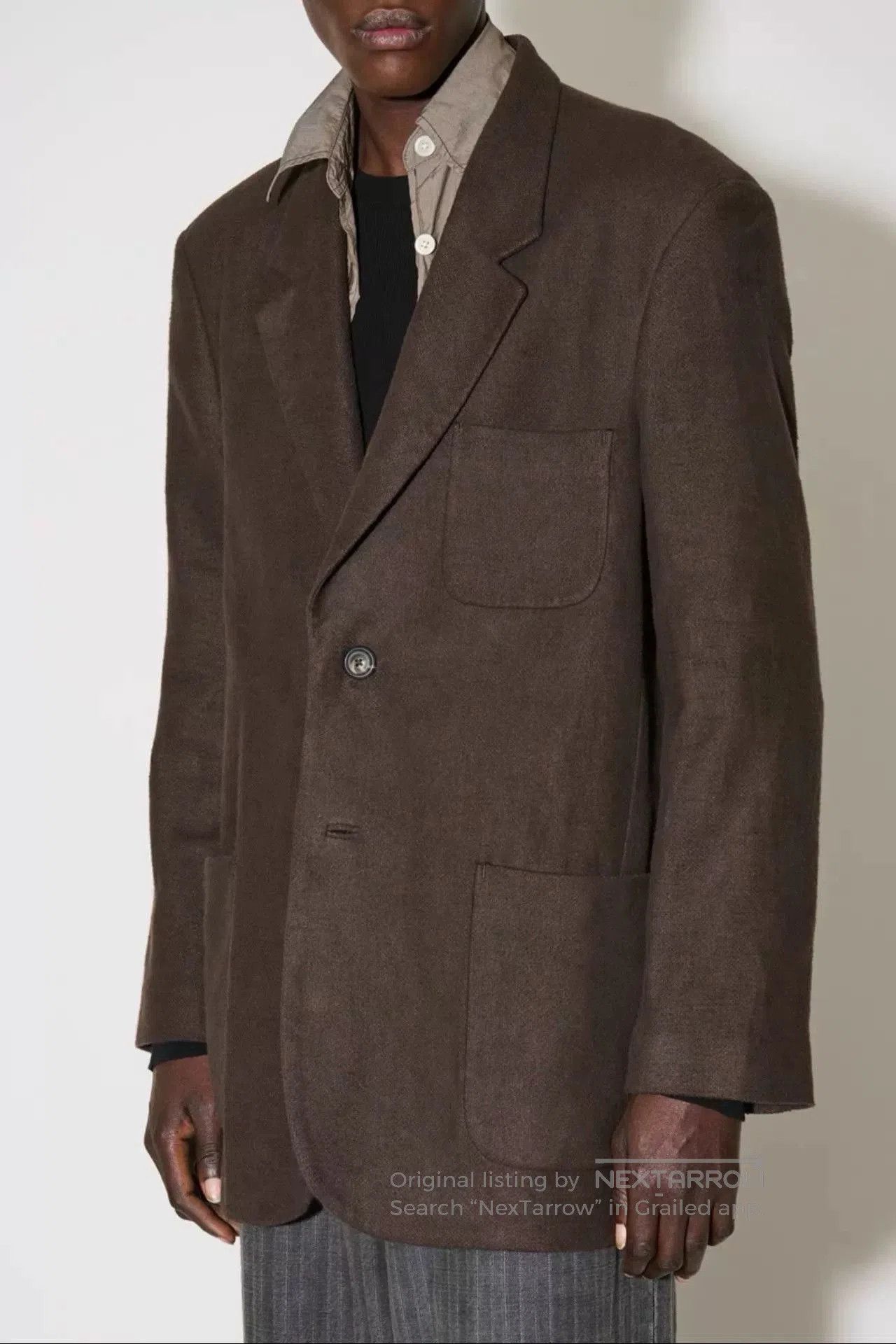 Our Legacy Our Legacy Embrace Blazer in Brown. Size M / US 6-8 / IT 42-44 - 5 Thumbnail