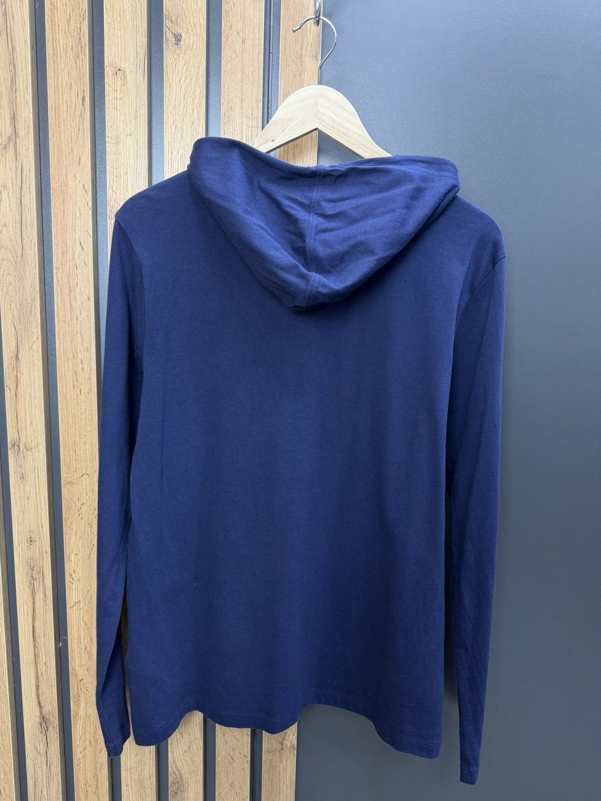 Polo Ralph Lauren Polo Ralph Lauren Navy Hoodie Long Sleeve Size M Size US M / EU 48-50 / 2 - 6 Thumbnail