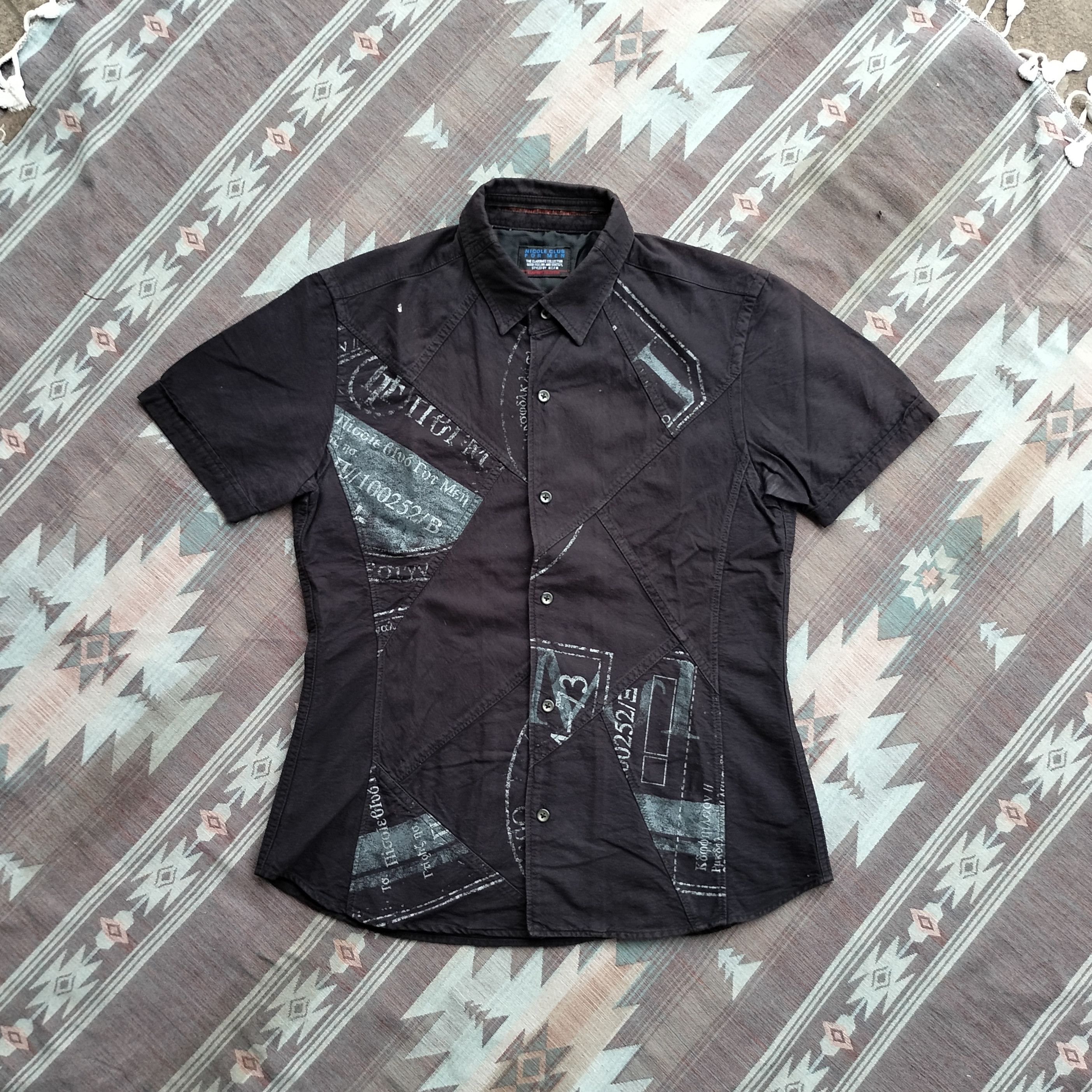 Tornado Mart NCFM panelled ss shirt Size S / US 4 / IT 40 - 1 Thumbnail