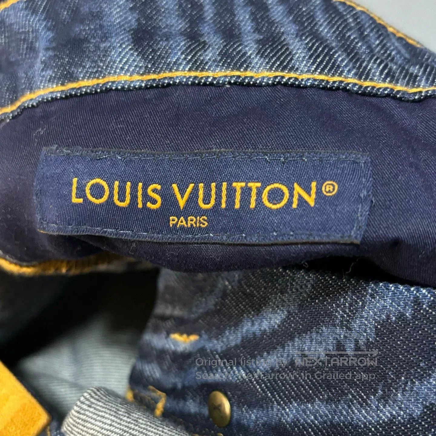 Louis Vuitton Louis Vuitton FW25 Print Denim Skate Pants. Size US 31 - 4 Thumbnail